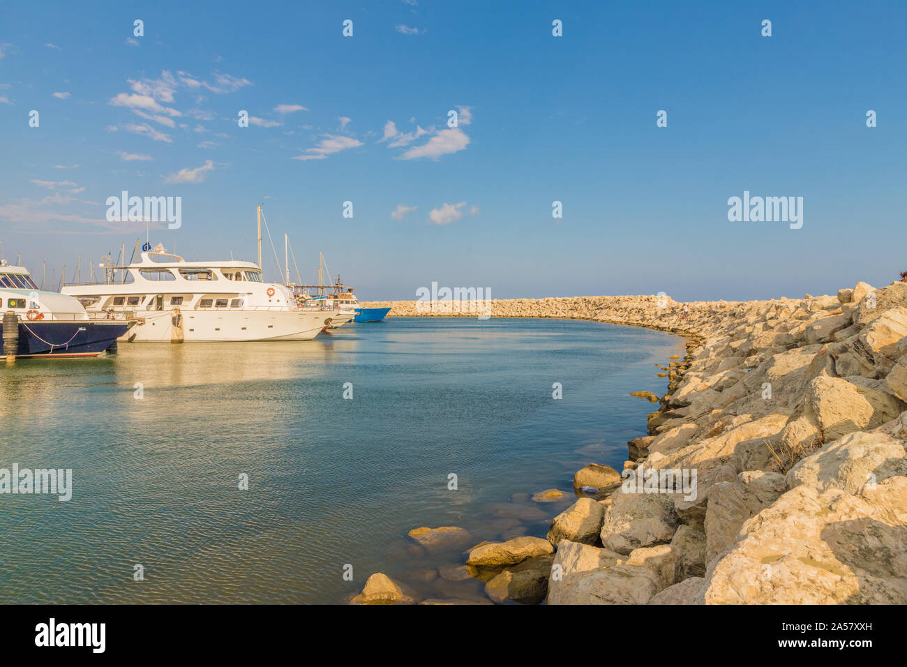 Eine typische Ansicht in Larnaca auf Zypern Stockfoto