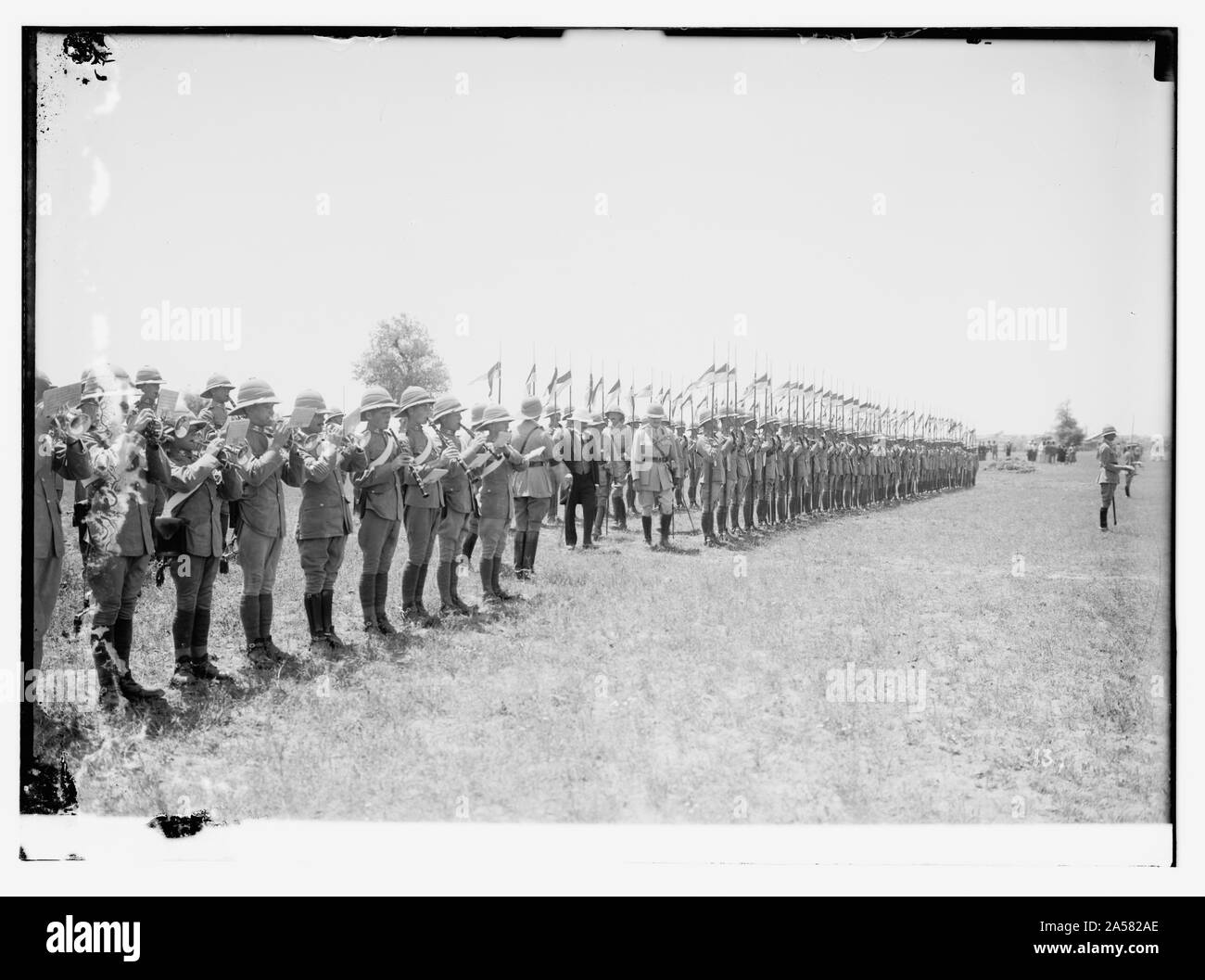 Soldatenfriedhof bei Gaza-Belah, 28. April 1925 Stockfoto