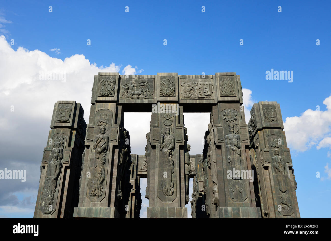 Geschichte Georgiens Memorial. Tiflis, Georgien. Kaukasus Stockfoto