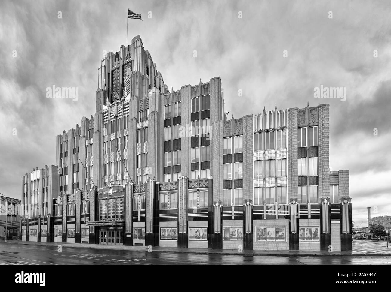 Niagara Mohawk Gebäude. In Syracuse, New York State, USA Stockfoto