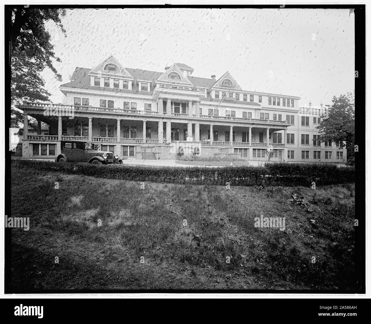 Washington Sanitarium, [in Takoma Park, Maryland], main Bldg. Stockfoto