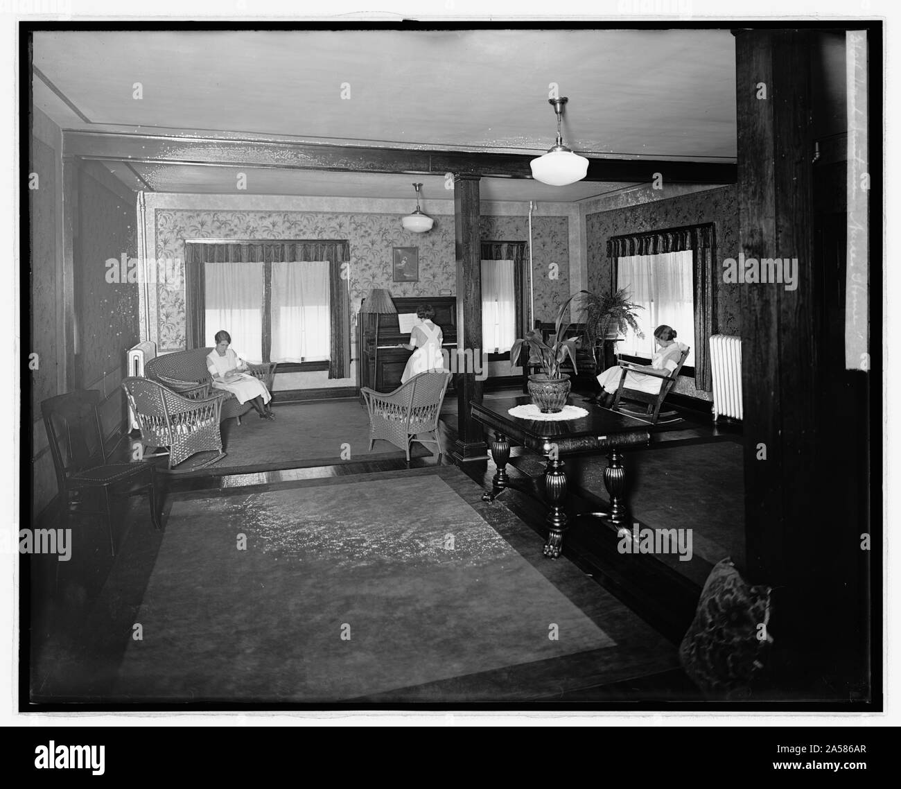 Washington Sanitarium, [in Takoma Park, Maryland], Krankenschwestern home Stockfoto