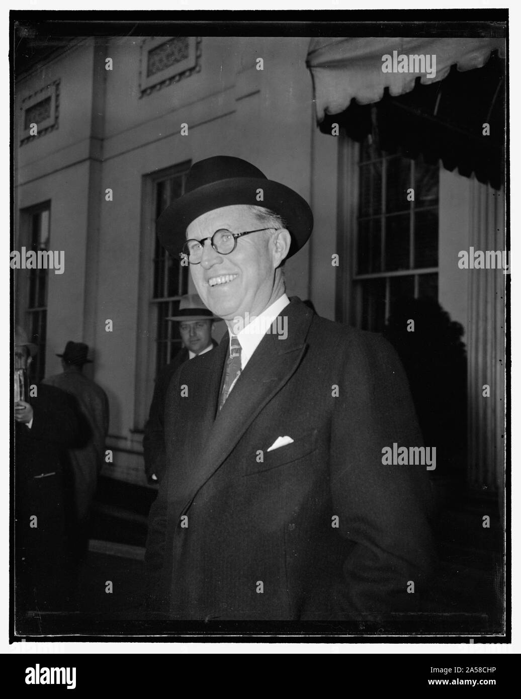 Us-Botschafter in Großbritannien. Washington, D.C., 9. Eine neue informelle Bild von Joseph S. Kennedy, US-Botschafter in Großbritannien Stockfoto