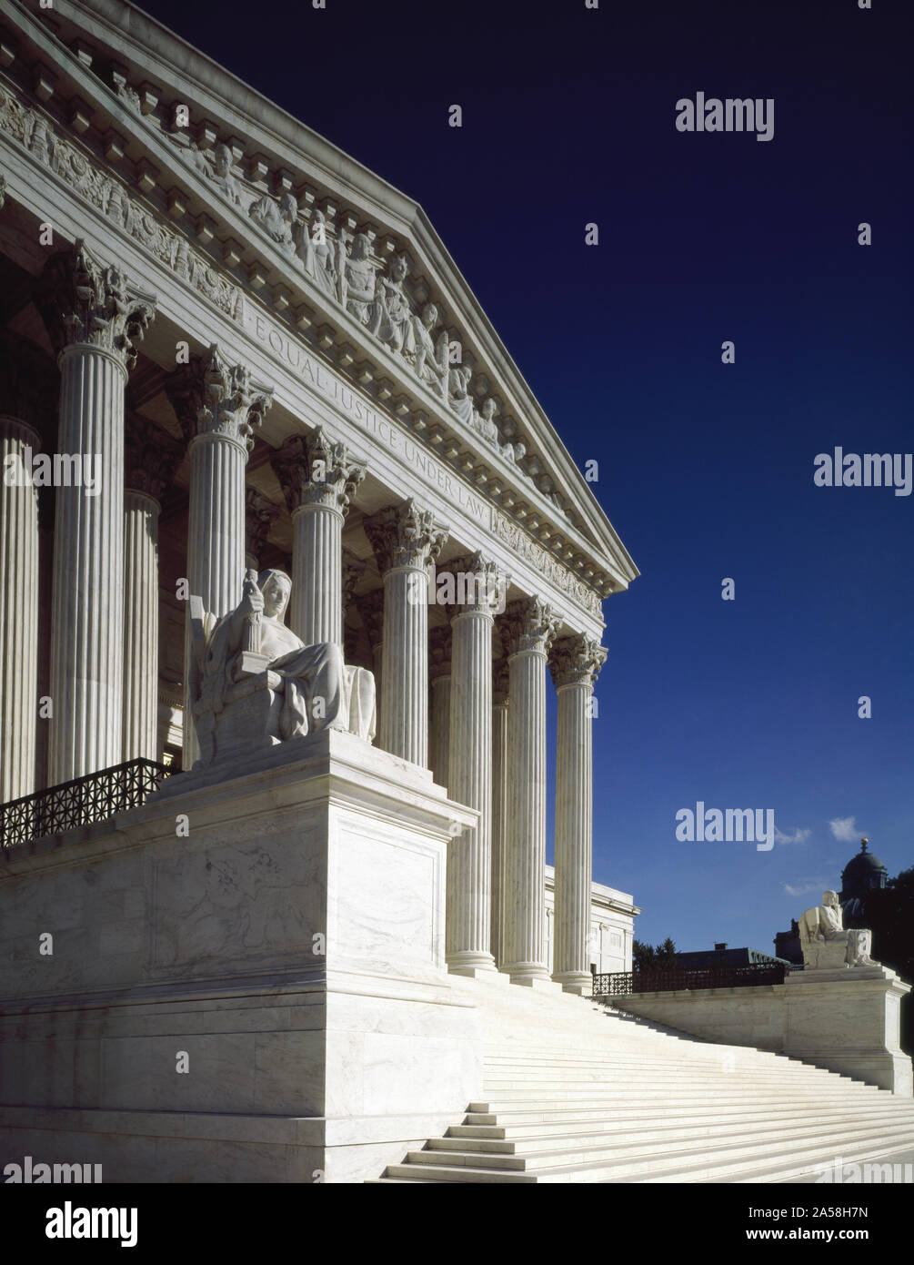 U.S. Supreme Court Building, Washington, D.C Stockfoto