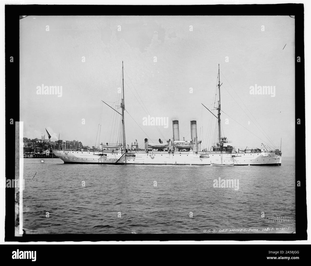 U.S.S. Des Moines, 20. Juni, 04. Stockfoto
