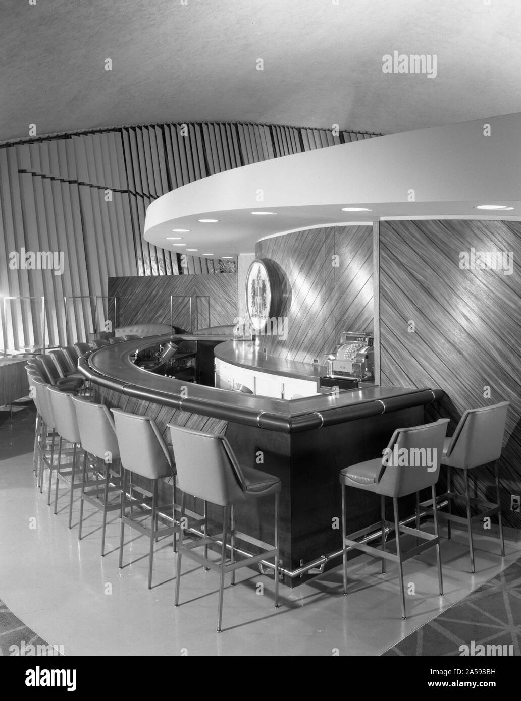 Union News Restaurants, TWA, Idlewild. Stockfoto