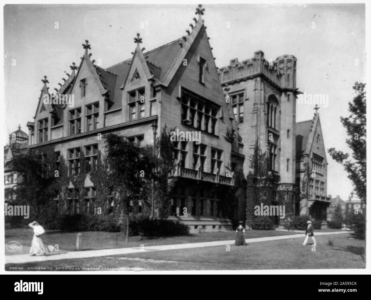 Universität von Chicago, die ryerson Labor, Chicago, Illinois. Stockfoto