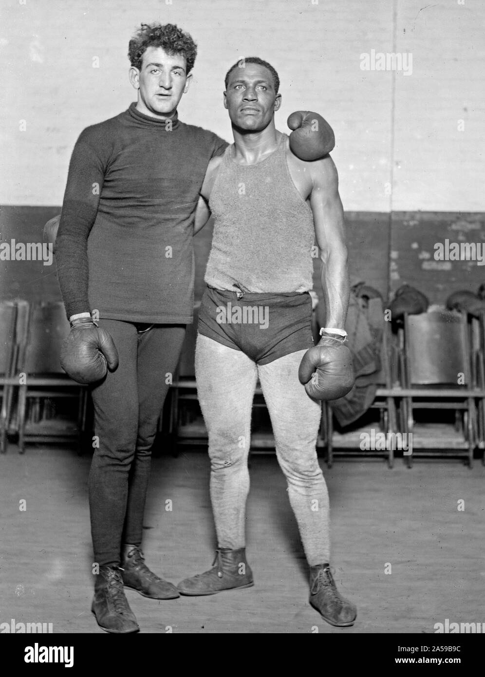 Tom Kennedy und Joe Jeanette Ca. 1910-1915 Stockfoto