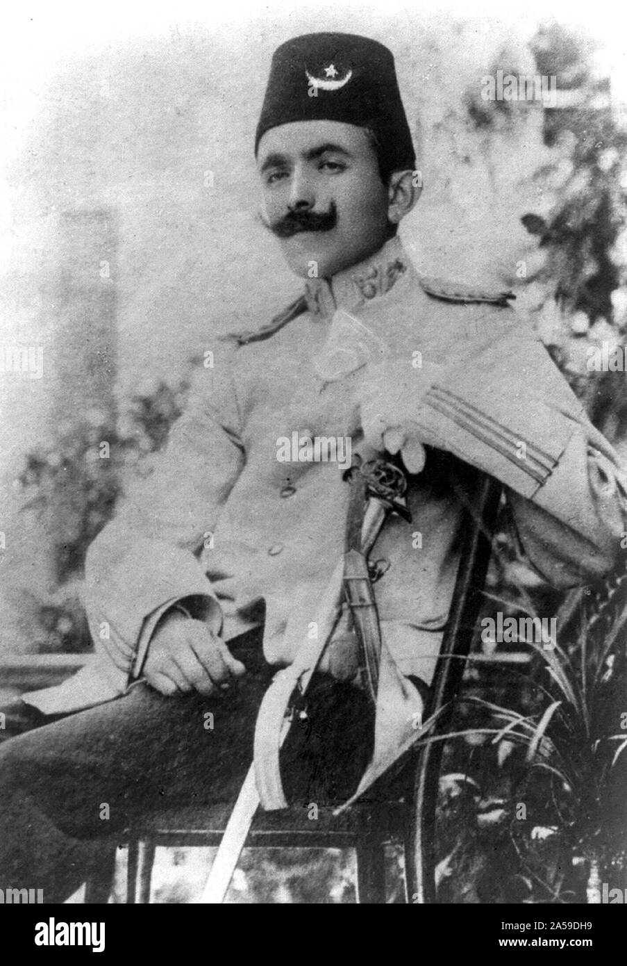 Enver Pascha, 1881-1922 Stockfoto