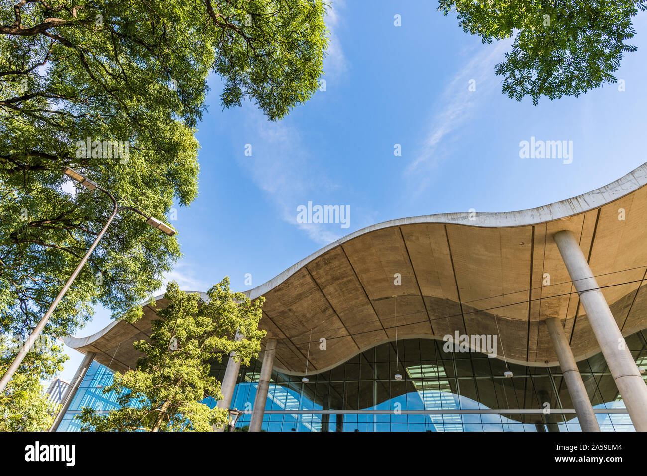 Buenos Aires, Argentinien - 20 Januar, 2018: Regierung Gebäude von Norman Foster Stockfoto