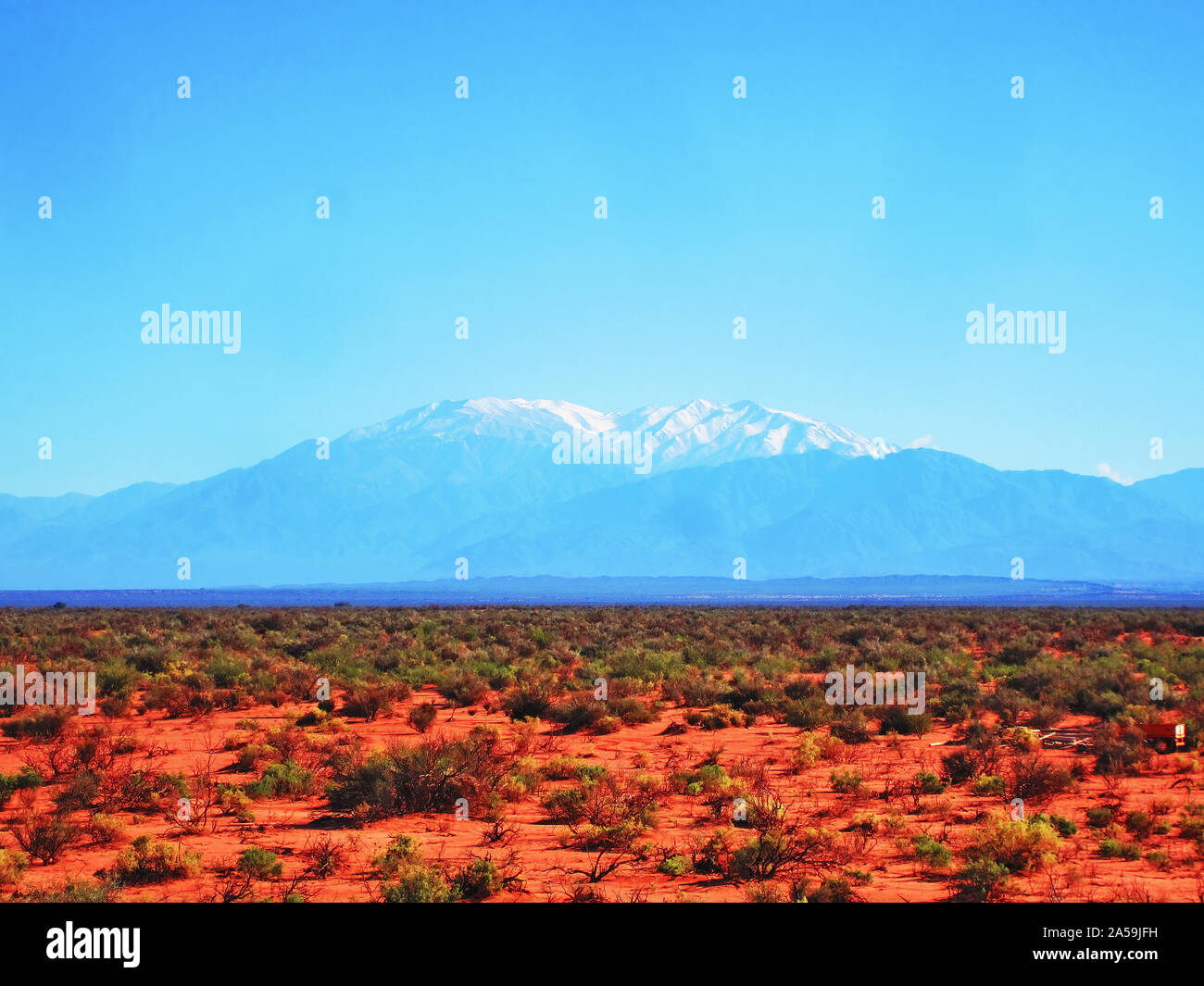 Nationalpark Talampaya im Freien in Argentinien. Stockfoto