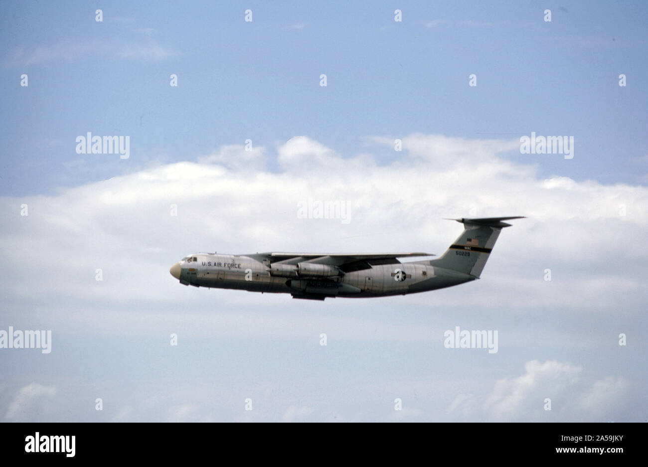 USAF United States Air Force Lockheed C-141 Starlifter EIN Stockfoto