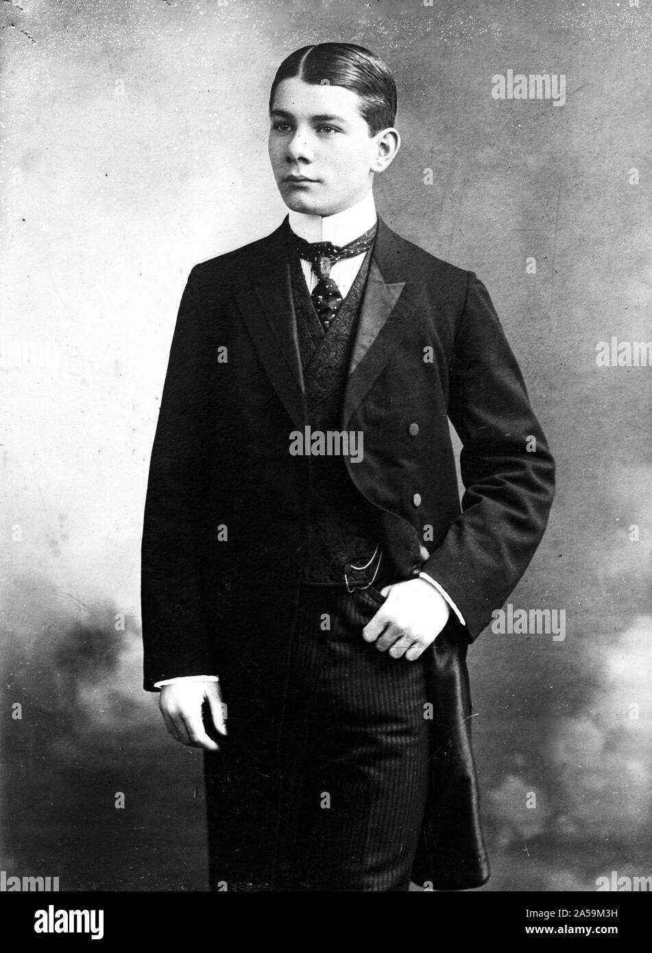 Heinrich Schumann - Heink, 12 Jahre Stockfoto