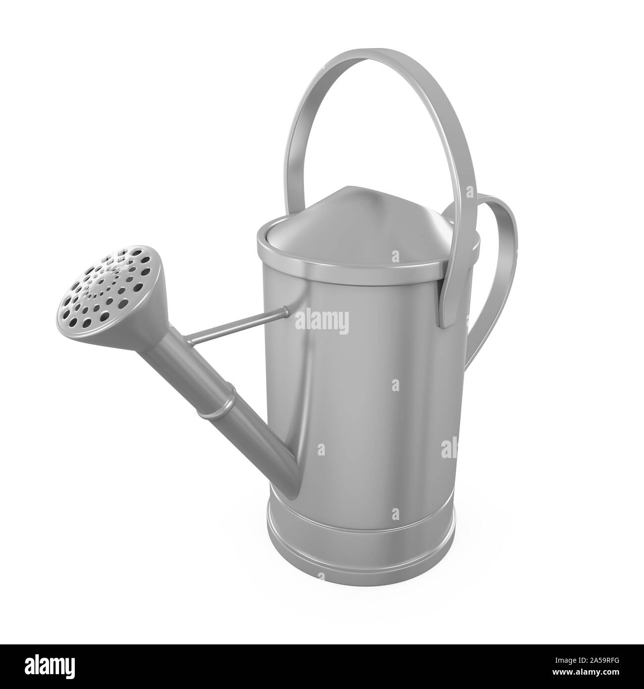 Gießkanne isoliert Stockfoto