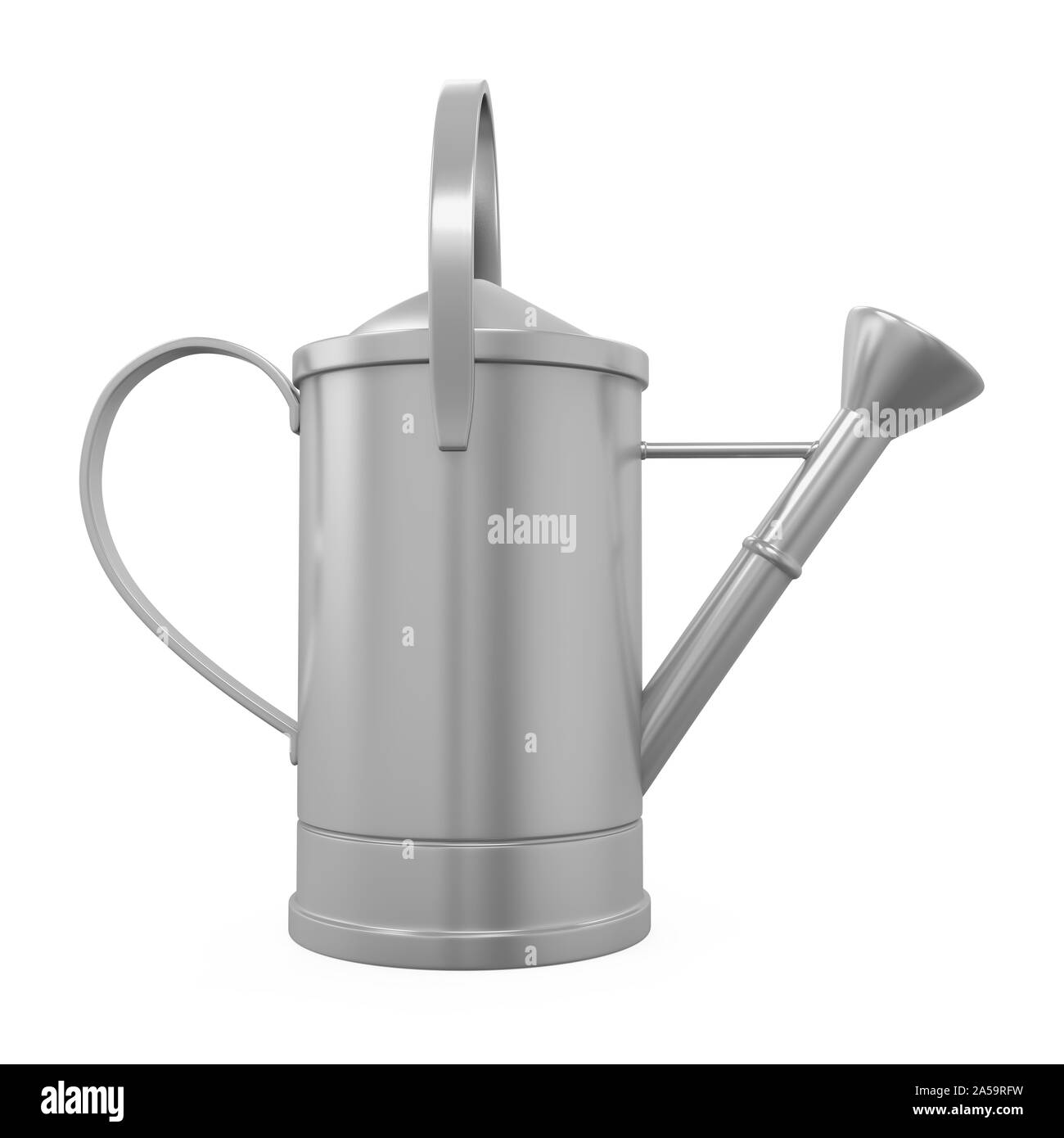 Gießkanne isoliert Stockfoto