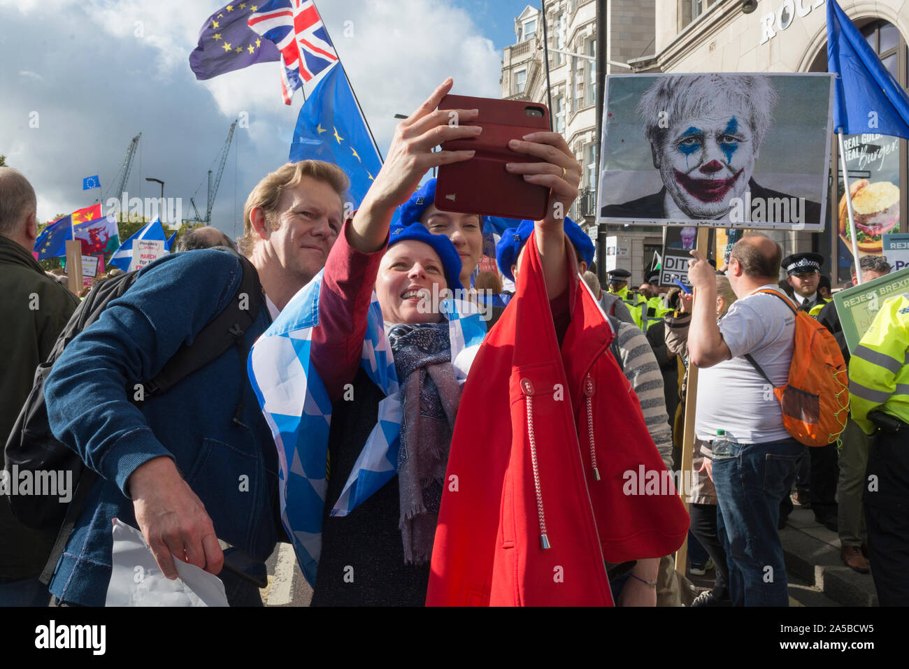 Völker Abstimmung März, London, UK, 19. Oktober 2019 Stockfoto