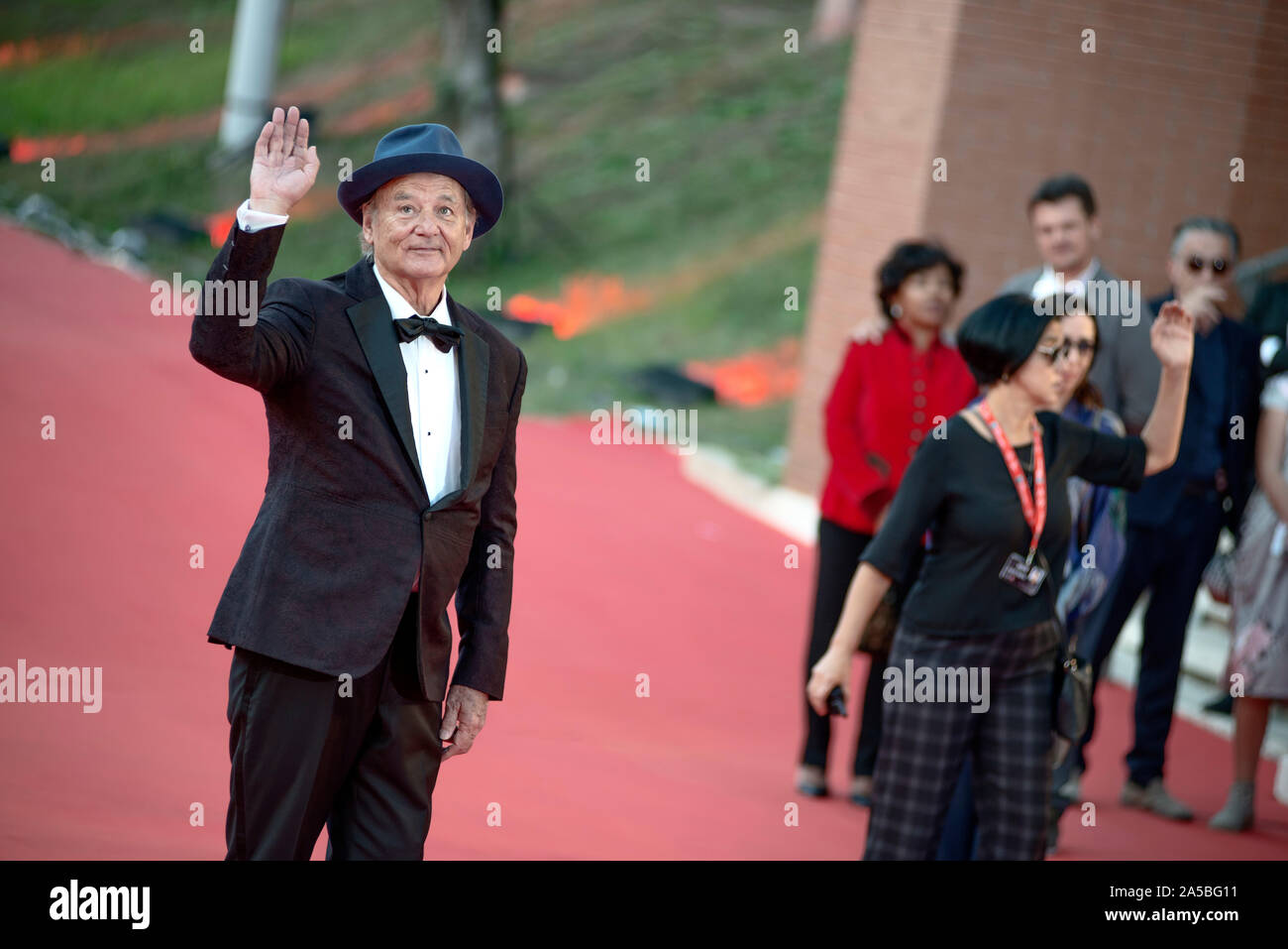 Bill Murray an den roten Teppich in den Rom Film Fest 2019 Stockfoto