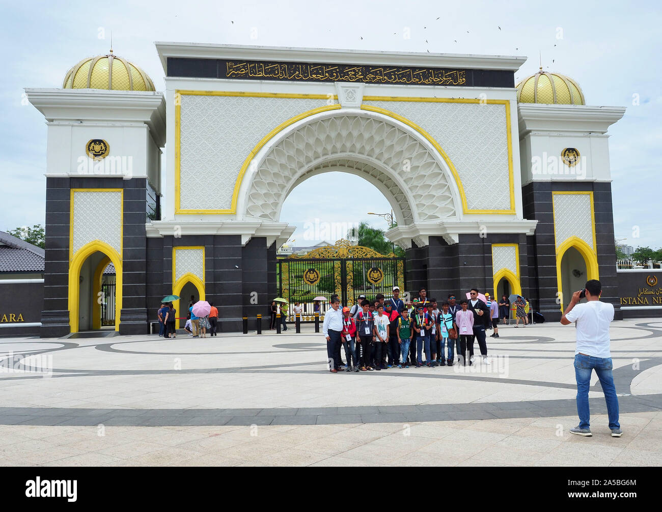 Istana Negara oder National Palace in Kuala Lumpur, Malaysia Stockfoto