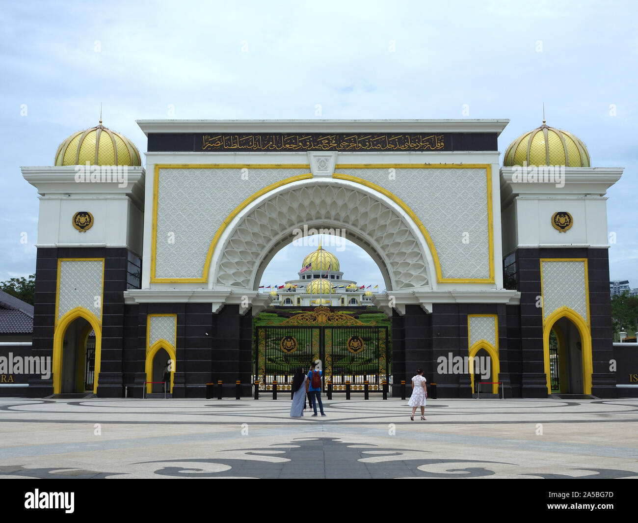 Istana Negara oder National Palace in Kuala Lumpur, Malaysia Stockfoto