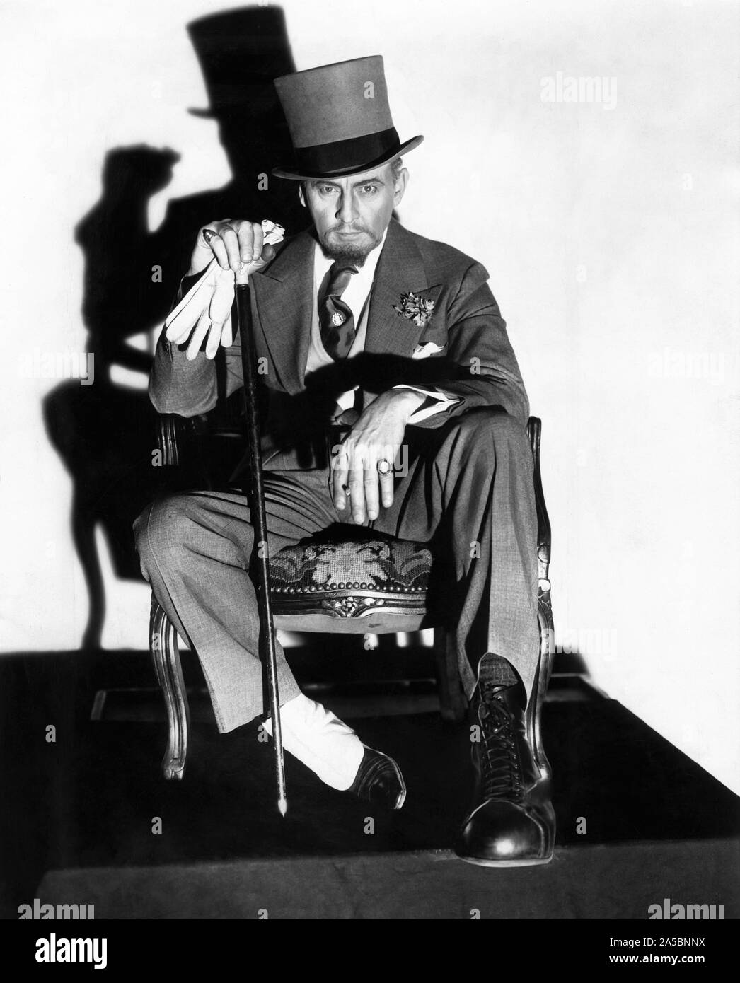 JOHN BARRYMORE Portrait von Bert Longworth im MAD GENIUS Regisseur Michael Curtiz 1931 Warner Bros. Stockfoto