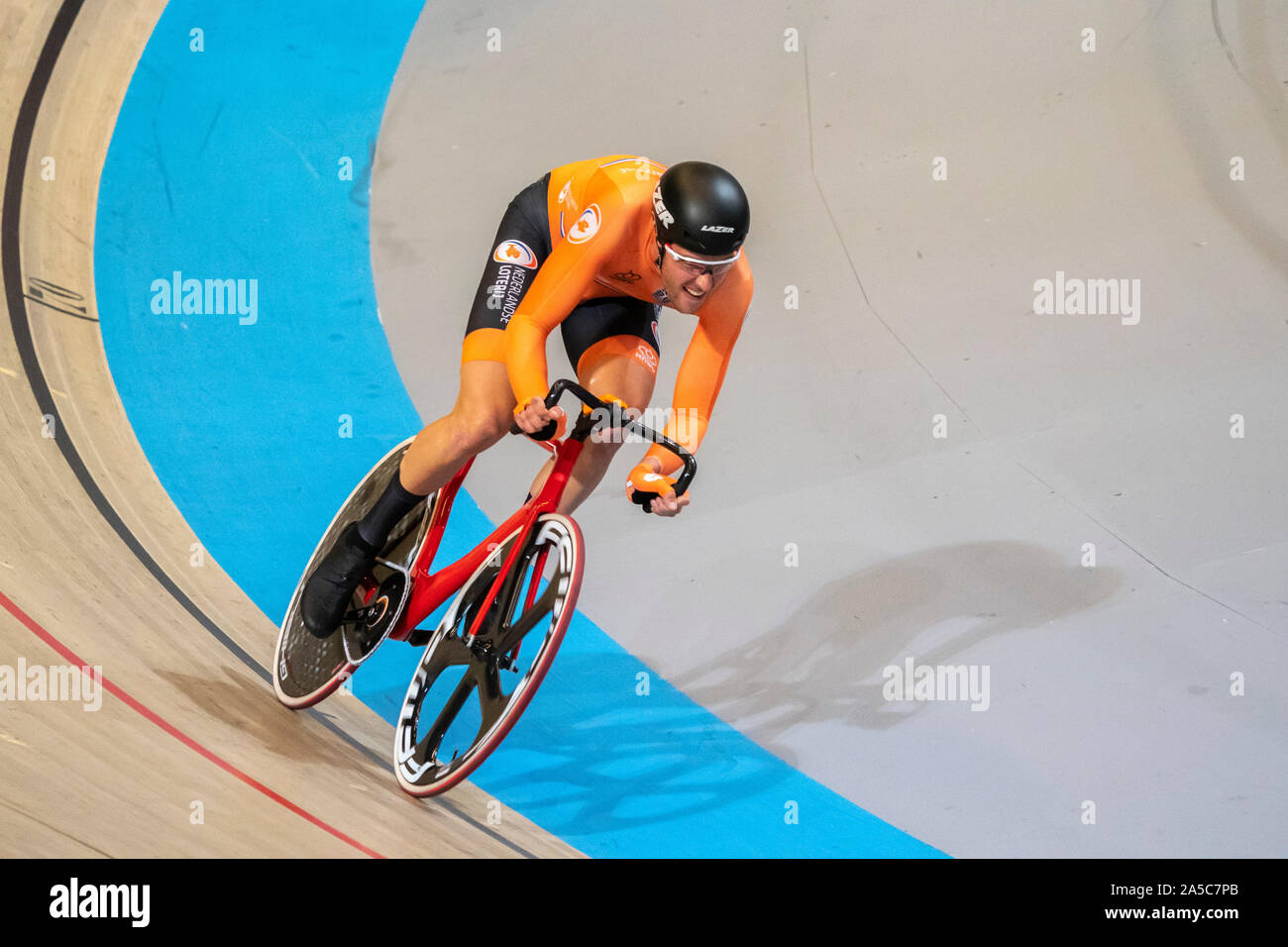 Jan-Willem van Schip NED beim UEC Titel Radfahren Europäische Meisterschaft am Oktober, 18 2019 in Apeldoorn, Niederlande. (Foto von SCS/Sander Chamid) Stockfoto