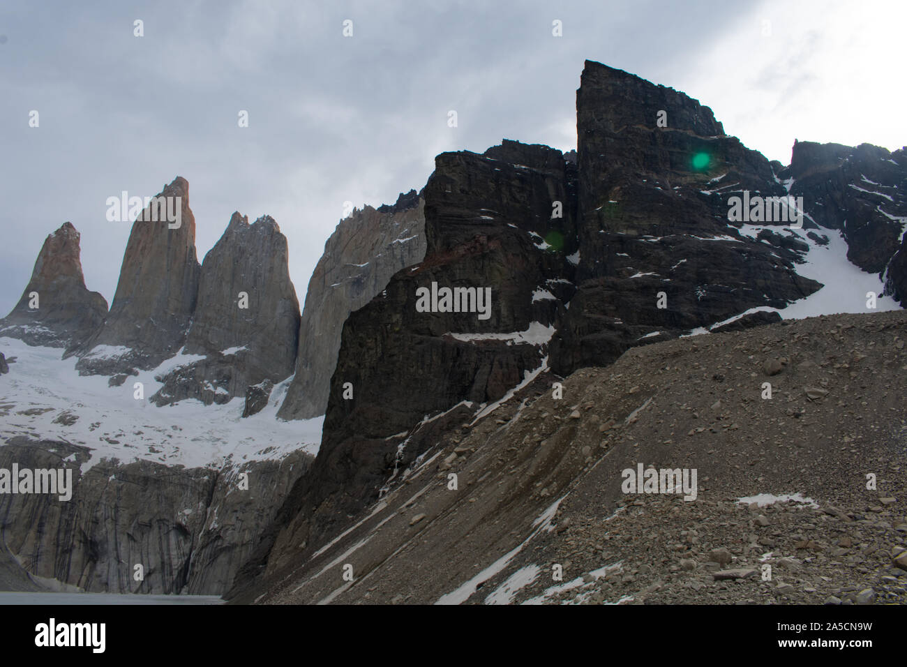 Torres del Paine Nationalpark, Chile Stockfoto