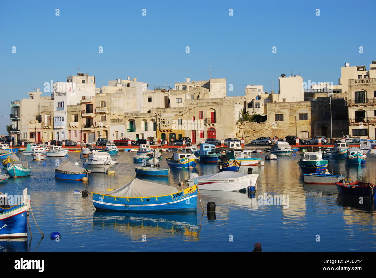 Birzebugga, Malta Stockfoto