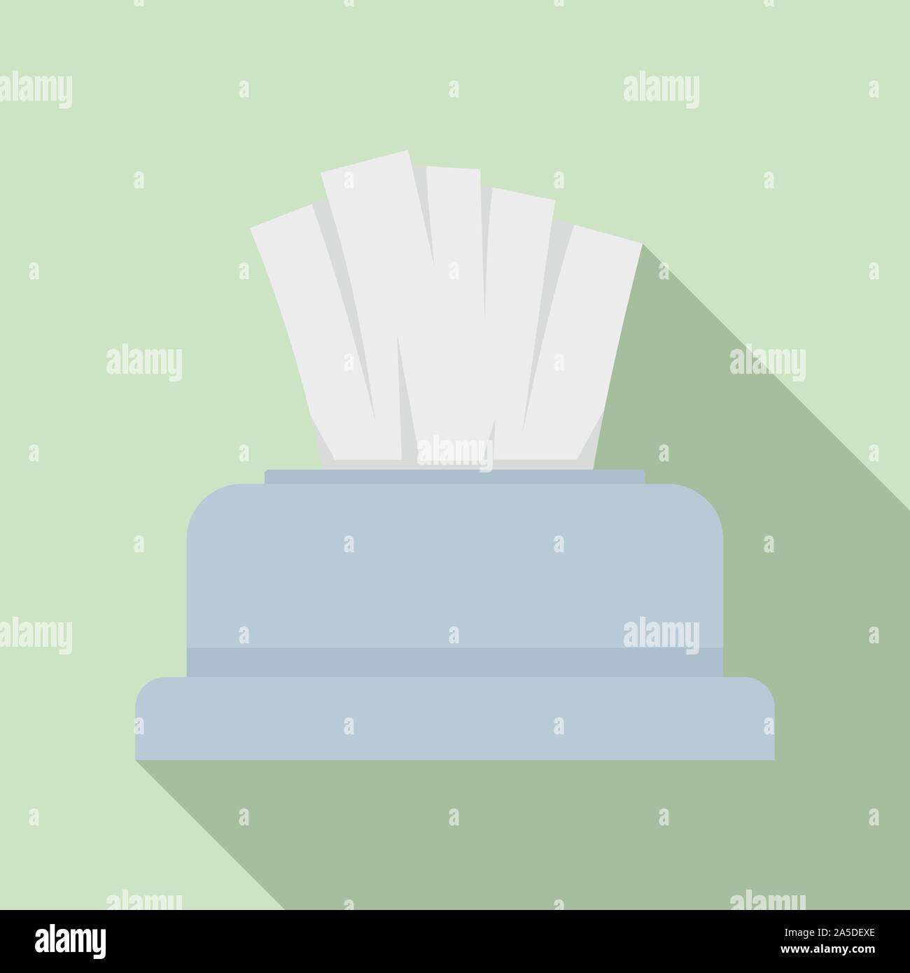 Serviette Symbol. Flache Darstellung der Serviette vektor Symbol für Web Design Stock Vektor