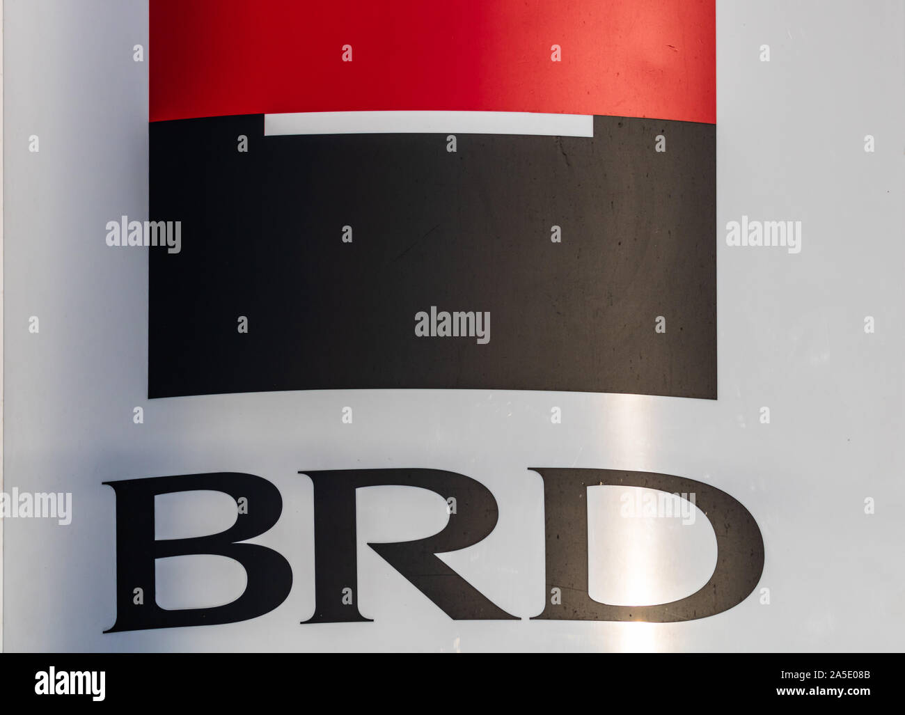 BRD Bank Societe Generale Group Niederlassung in Bukarest, Rumänien, 2019 Stockfoto
