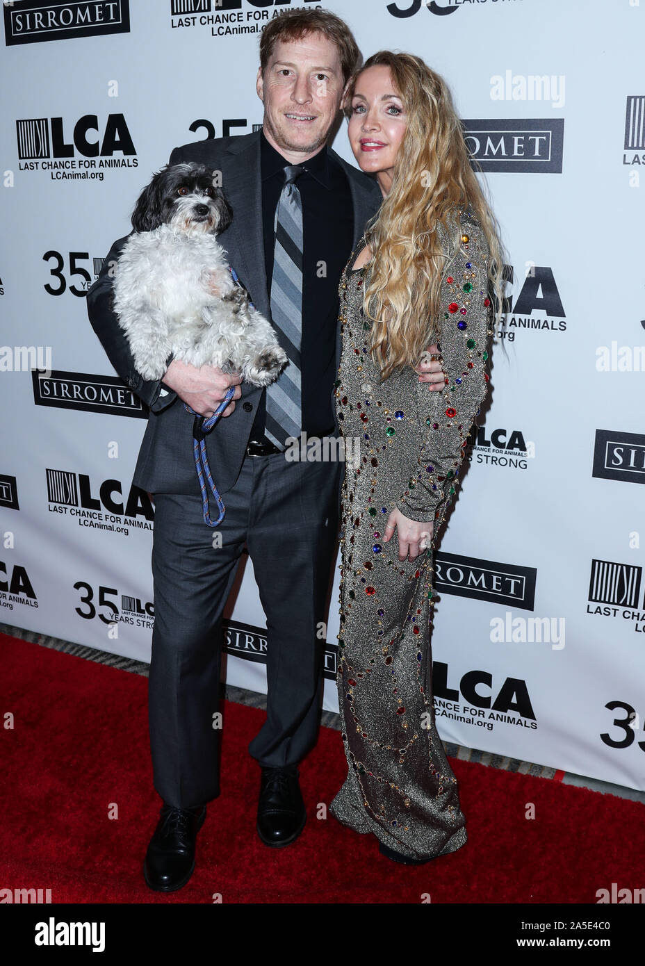 BEVERLY HILLS, LOS ANGELES, Kalifornien, USA - 19. Oktober: Mark Williams kommt an der Letzte Chance für Tiere" 35. Jahrestag Gala im Beverly Hilton Hotel am 19. Oktober 2019 in Beverly Hills, Los Angeles, Kalifornien, USA. (Foto von Xavier Collin/Image Press Agency) Stockfoto