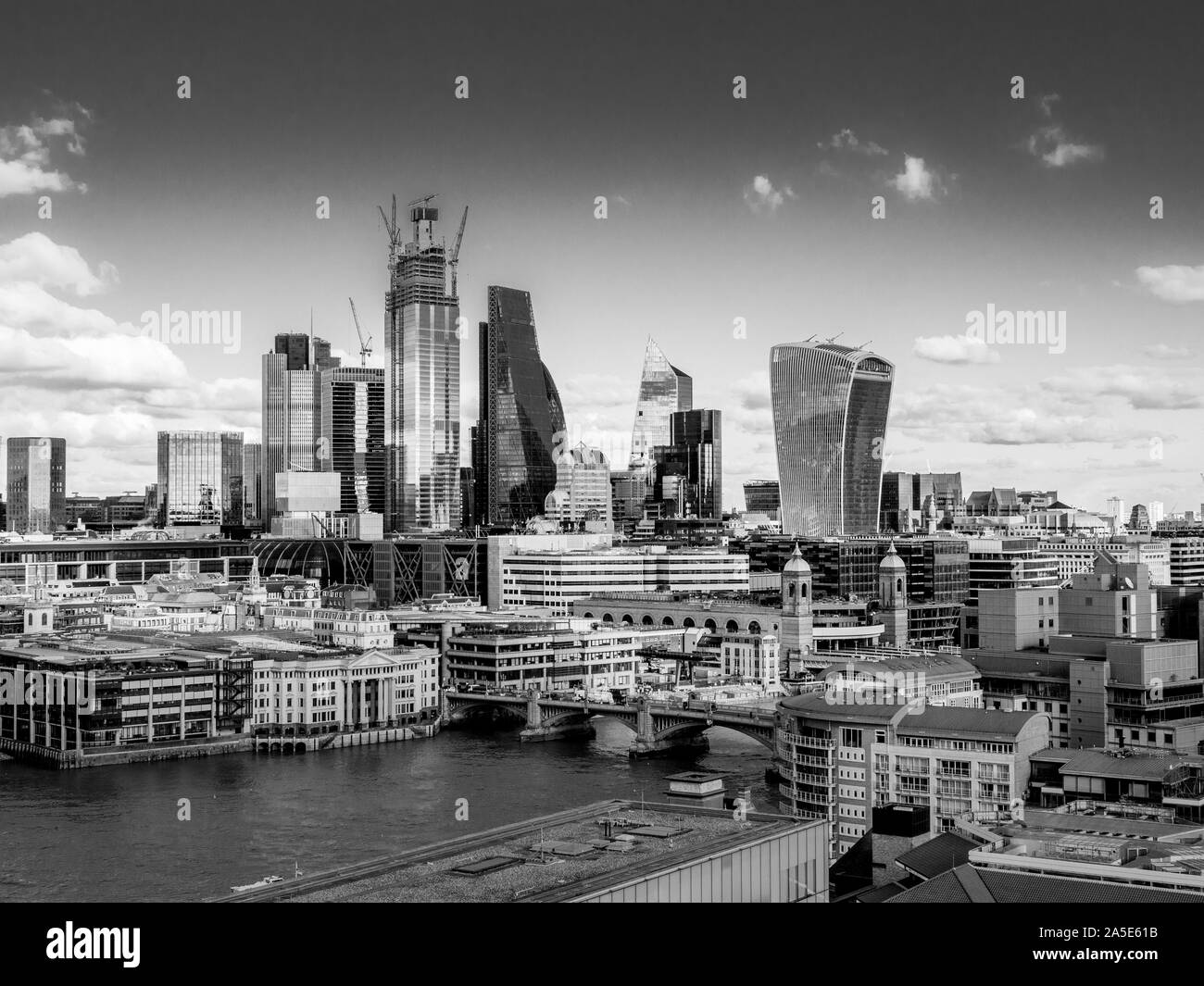 20 Fenchurch Street Gebäude (das Walkie-Talkie), London, UK. Stockfoto