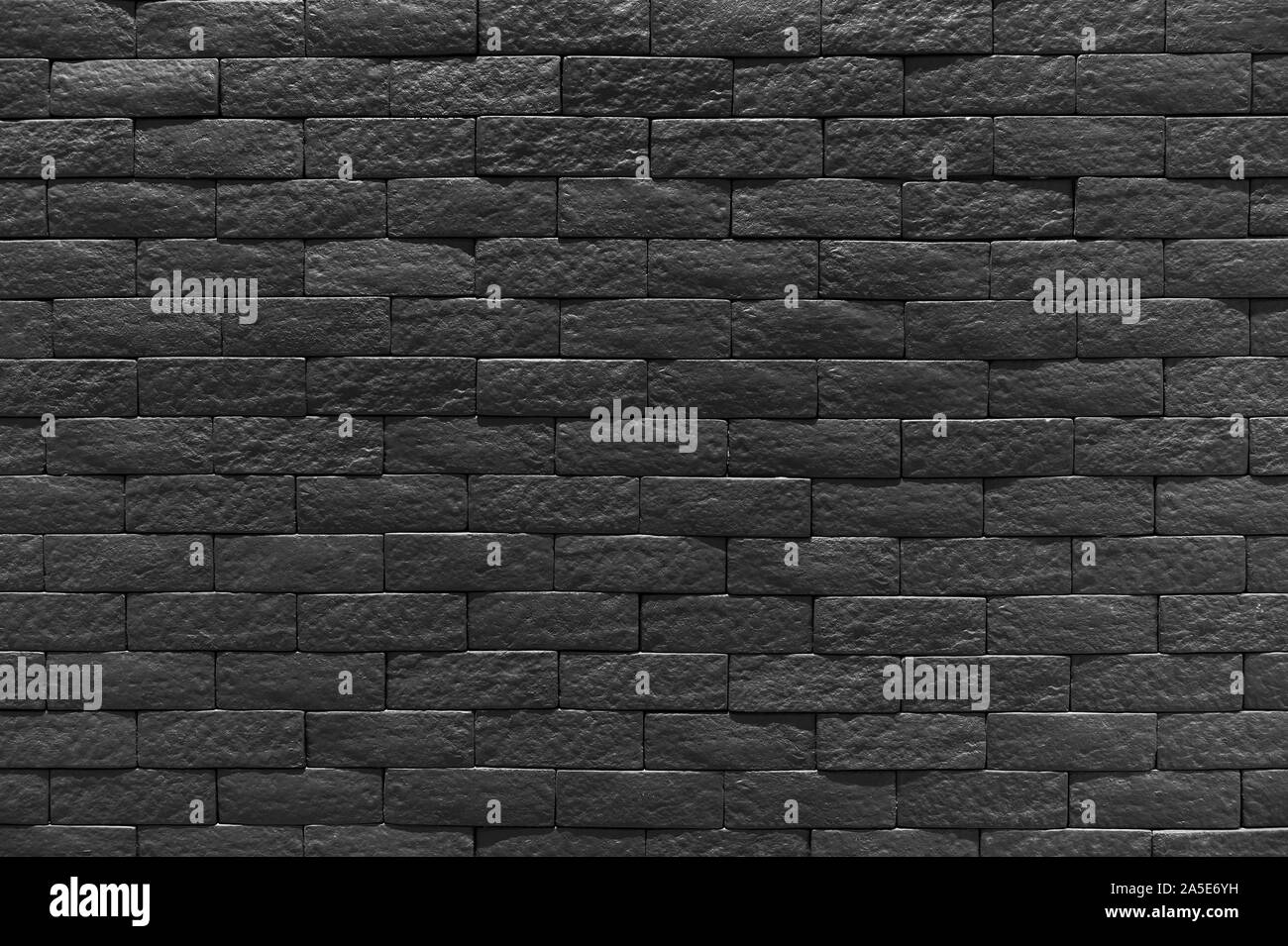 Schwarze Wand der dunklen Stein Textur Stockfoto