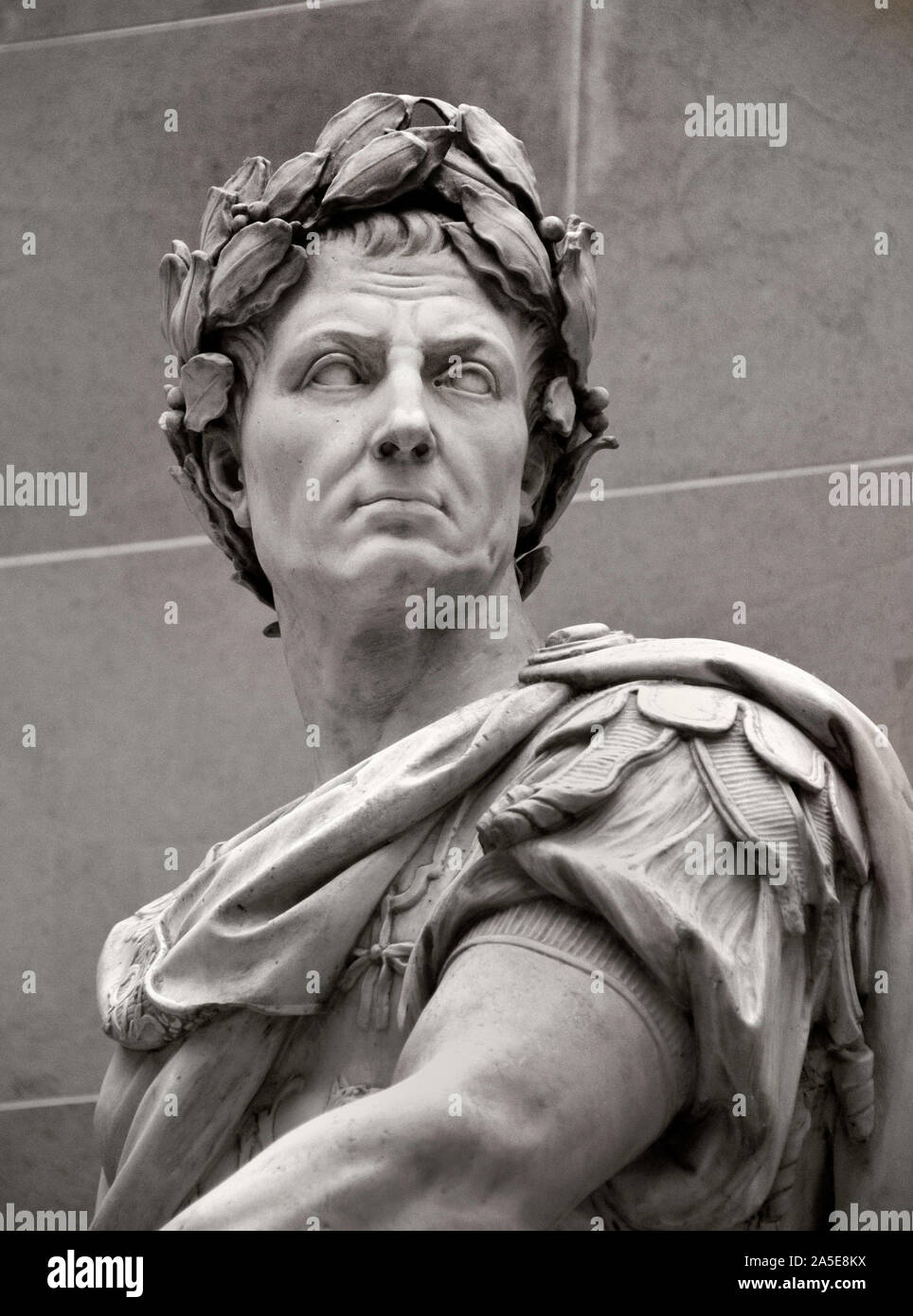 Gaius Julius Caesar 100 - 44 v. Chr. römische Kaiser allgemeine Staatsmann (Roman, Italien,) von Nicolas Coustou 1658 - 1733 Barock Frankreich, Stockfoto