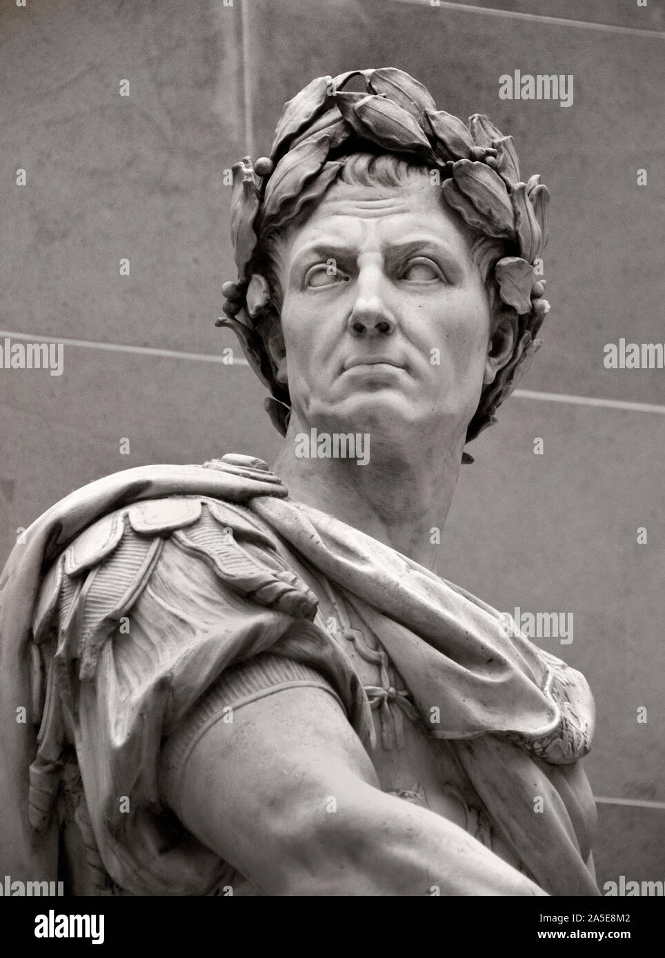 Gaius Julius Caesar 100 - 44 v. Chr. römische Kaiser allgemeine Staatsmann (Roman, Italien,) von Nicolas Coustou 1658 - 1733 Barock Frankreich, Stockfoto