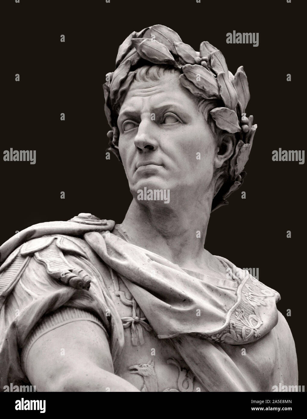 Gaius Julius Caesar 100 - 44 v. Chr. römische Kaiser allgemeine Staatsmann (Roman, Italien,) von Nicolas Coustou 1658 - 1733 Barock Frankreich, Stockfoto