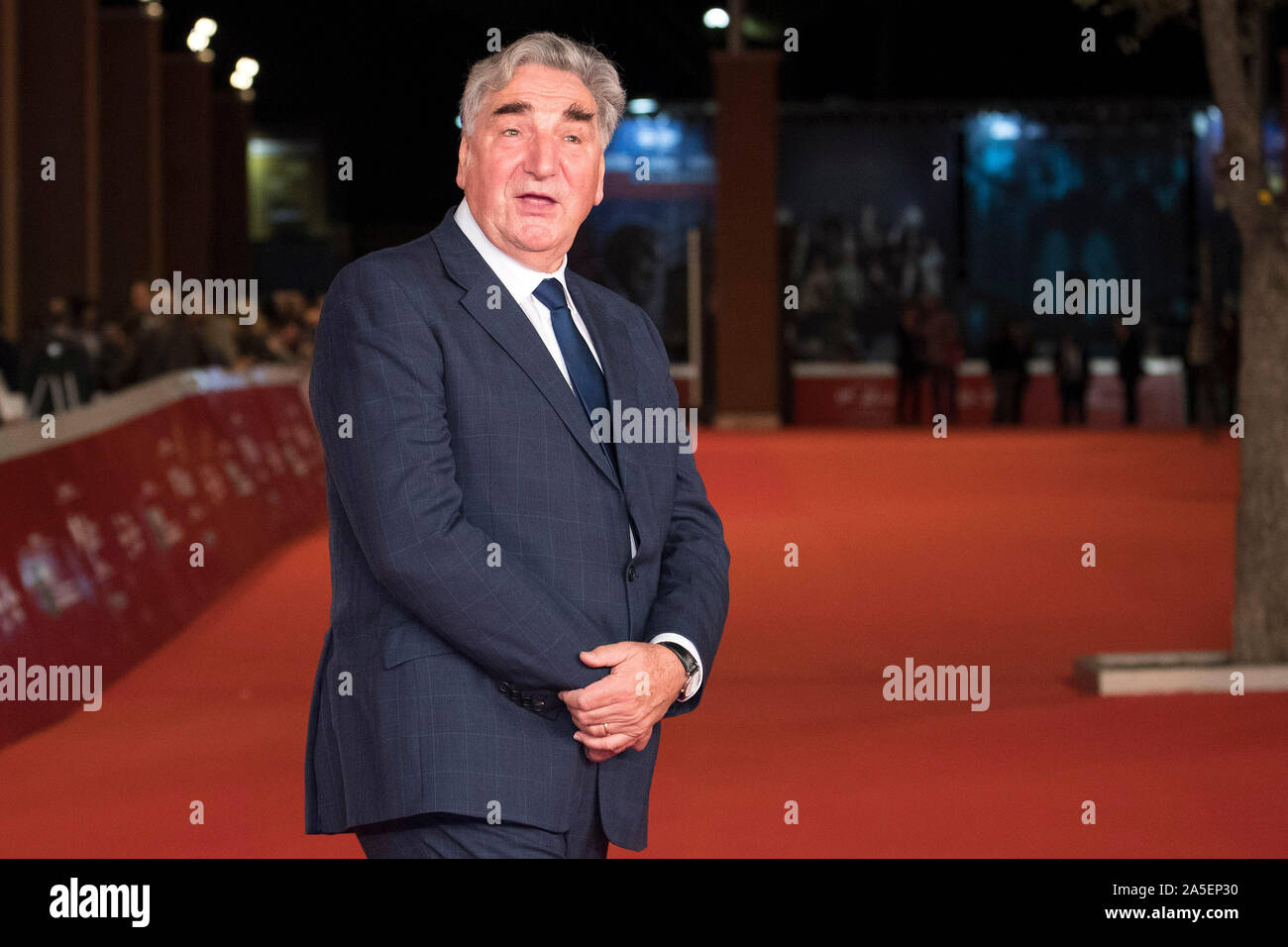 Jim Carter bei der Premiere des Films "ownton Abtei" auf der 14. Internationalen Filmfestspiele Rom/Festa del Cinema di Roma 2019 im Auditorium Parco della Musica. Rom, 19.10.2019 | Verwendung weltweit Stockfoto