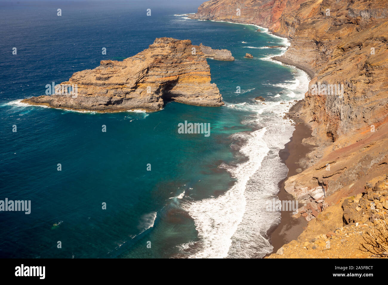View Point Santo Domingo Rock, La Palma Stockfoto