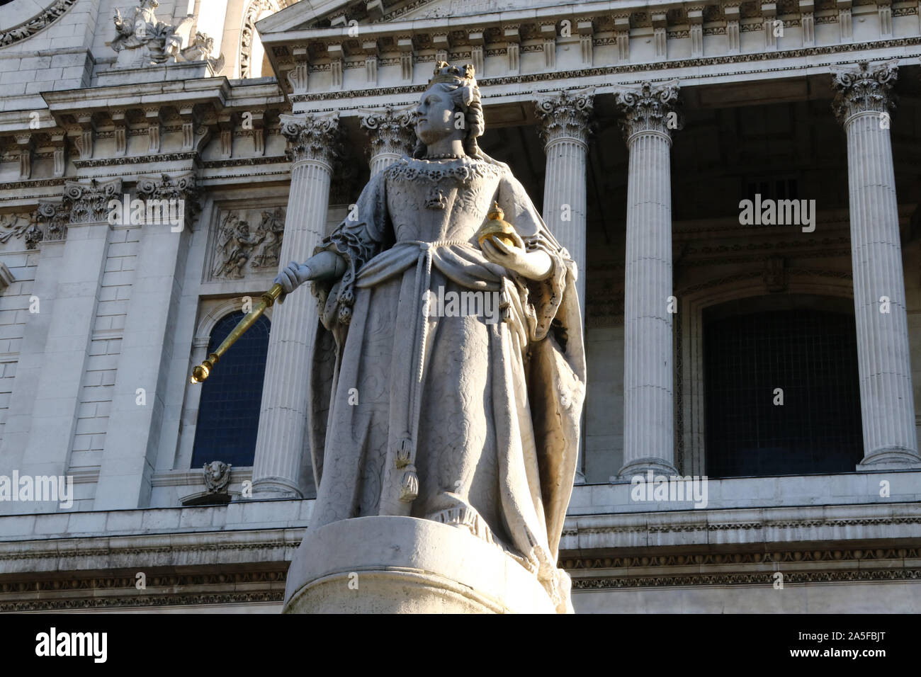 Sehenswürdigkeiten in London St. Paul's Cathedral Stockfoto