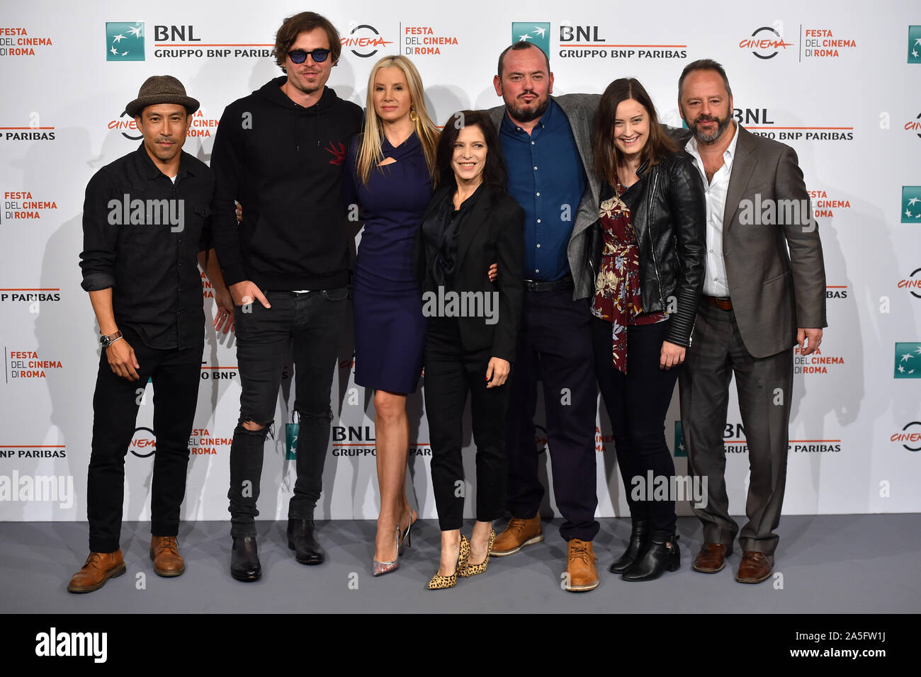 Roma, Italien. Okt, 2019 20. Die Besetzung ertrinken Photocall Roma 20-10-2019 Auditorium Parco della Musica Rom Film Festival Foto Massimo Insabato/Insidefoto Credit: insidefoto Srl/Alamy leben Nachrichten Stockfoto