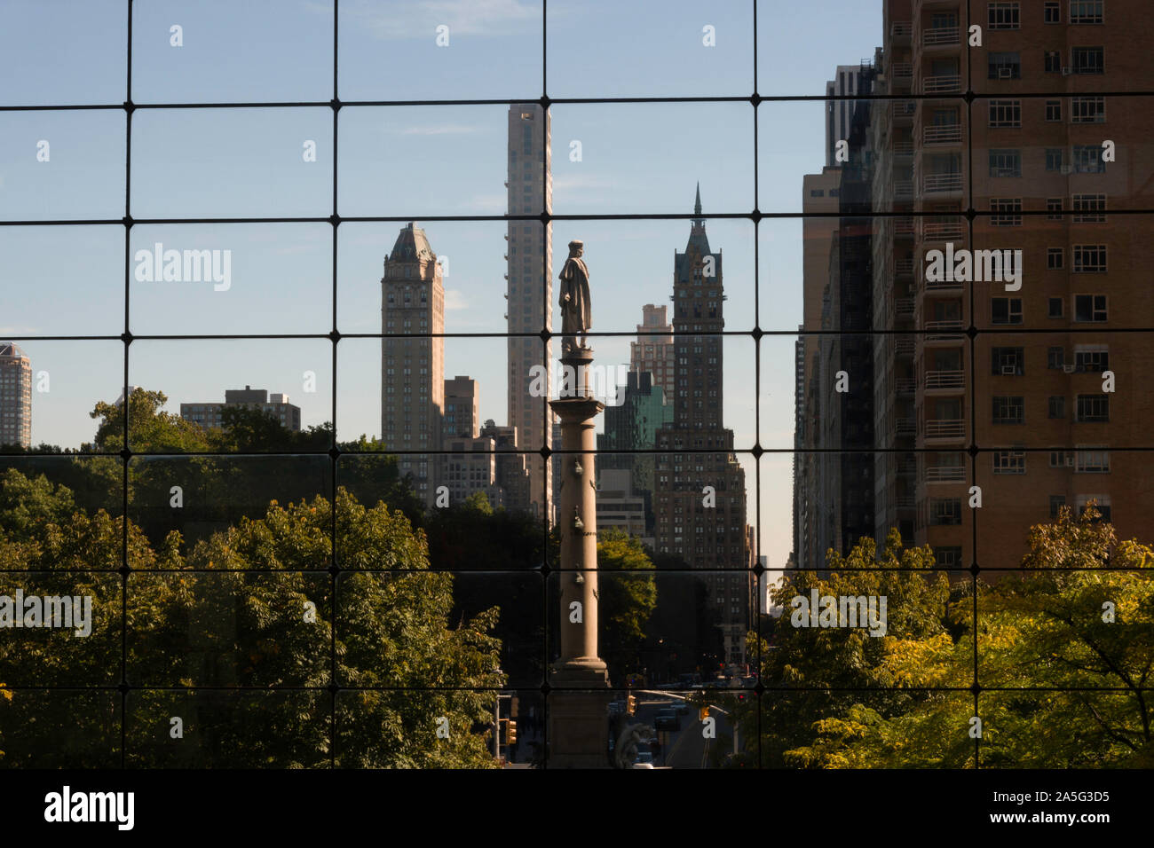 Time Warner Center am Columbus Circle, NYC, USA Stockfoto