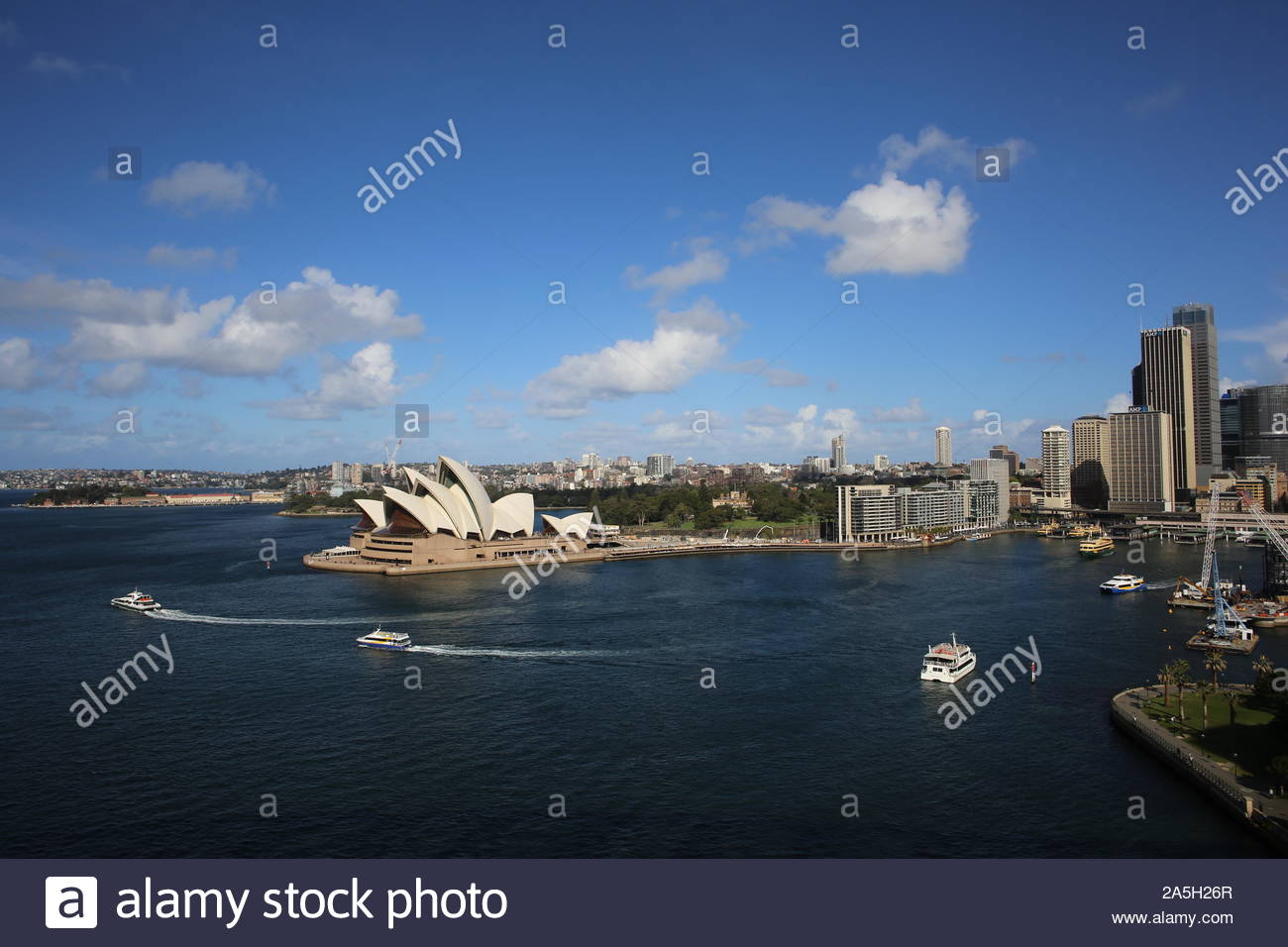 Ein Blick auf Sydney in Australien Stockfoto