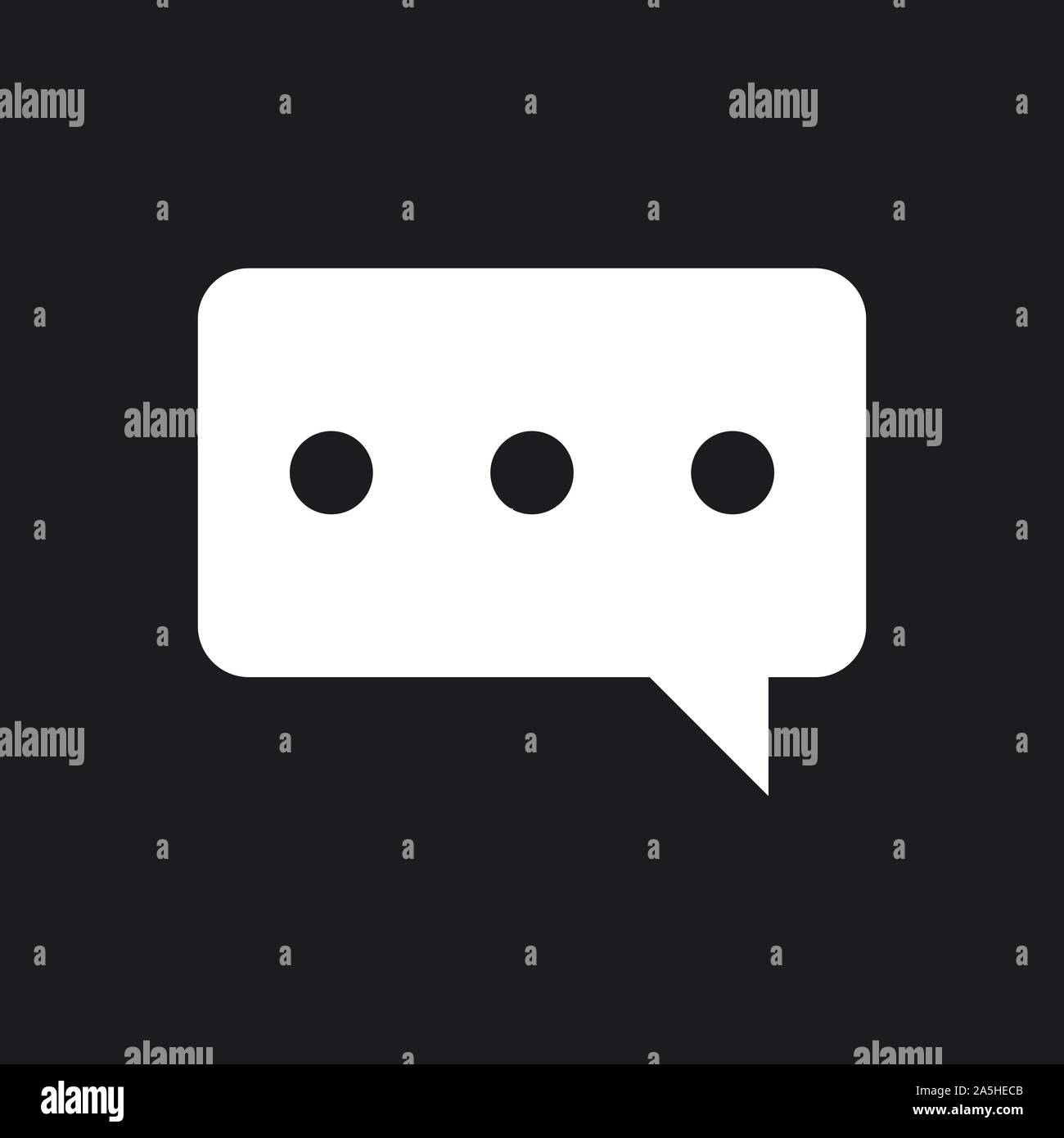 Symbole für Kommunikationsvektoren Stock Vektor