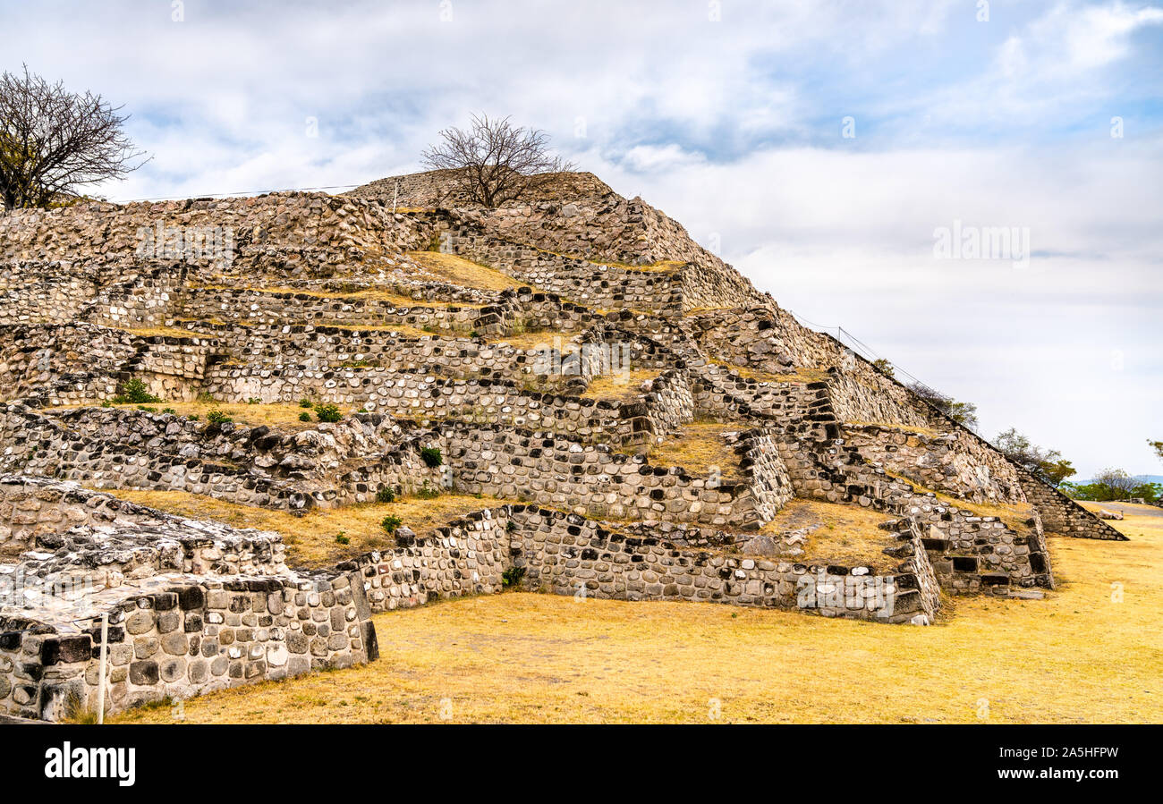 Archäologische Stätte Xochicalco in Mexiko Stockfoto