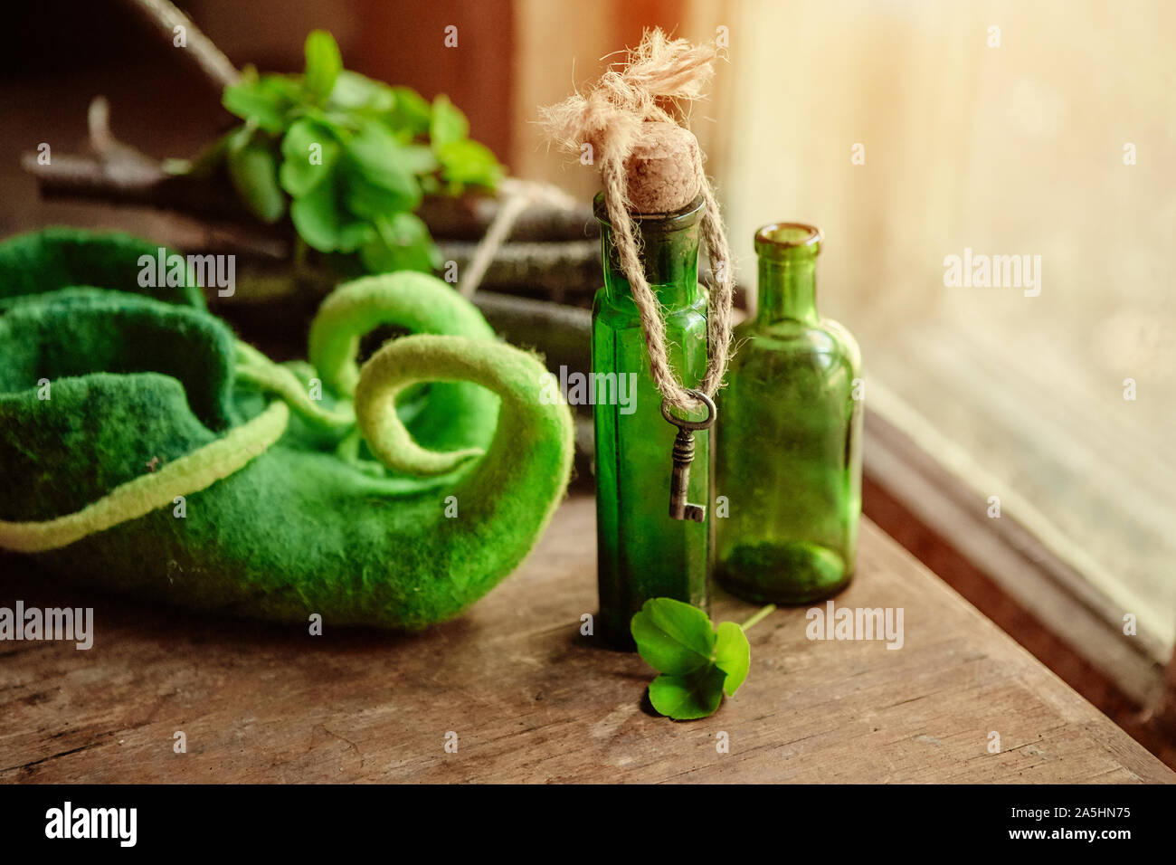 Still life aus dem Hause Leben der Fabelwesen. Stockfoto