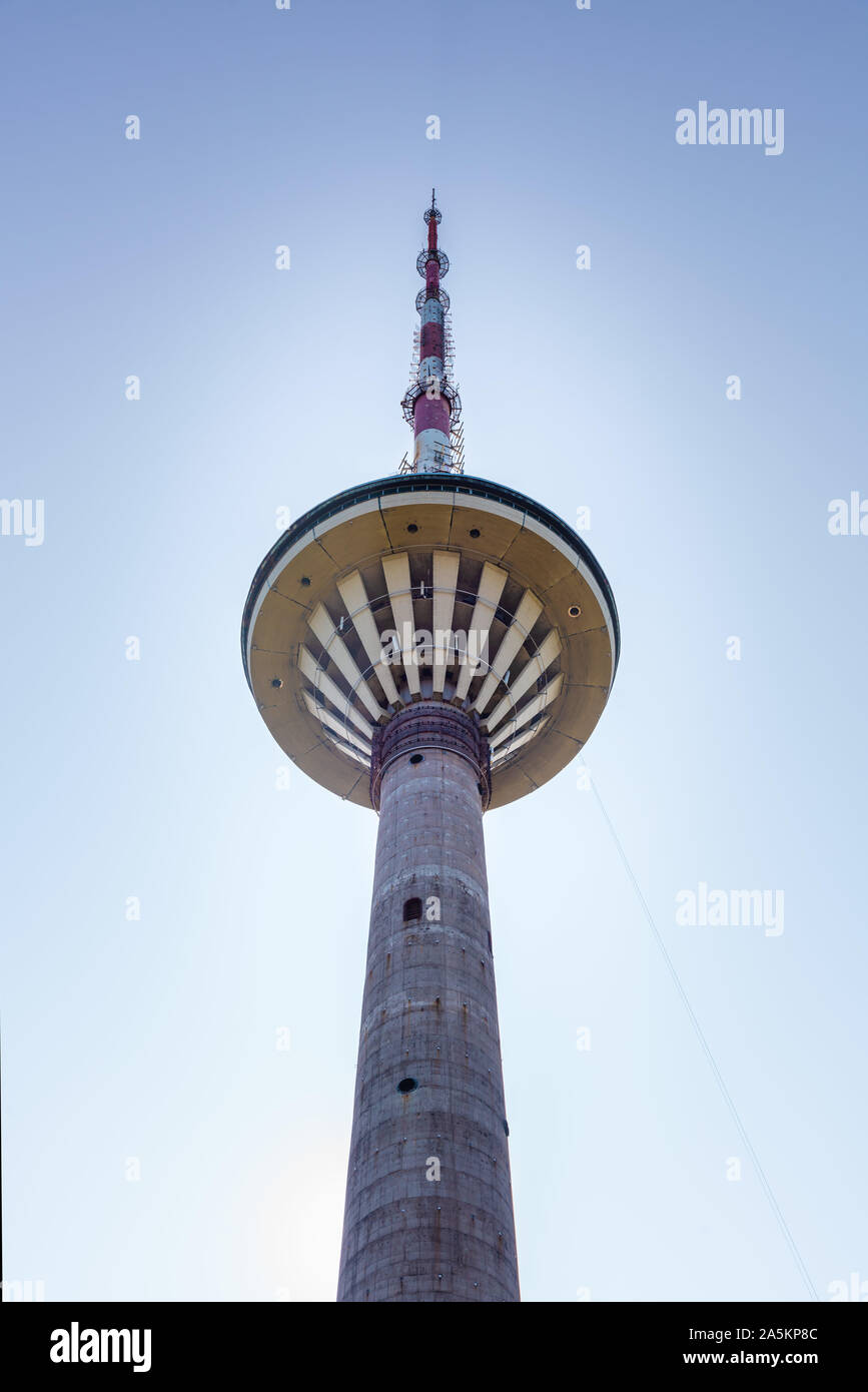 Fernsehturm in Tallinn, Estland Stockfoto