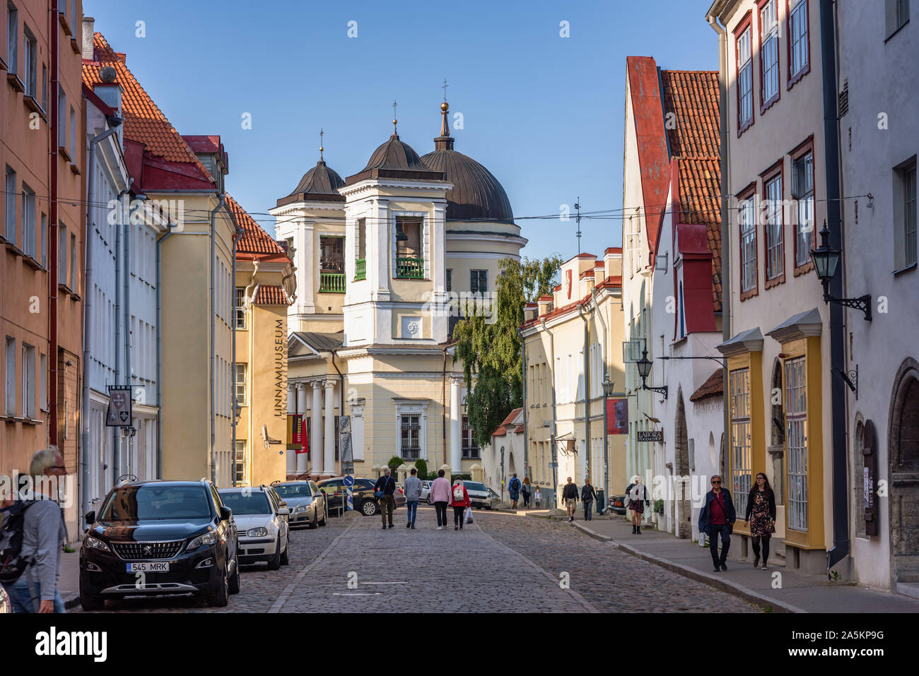 Saint Nicholas' Orthodoxe Kirche, Tallinn, Estland Stockfoto