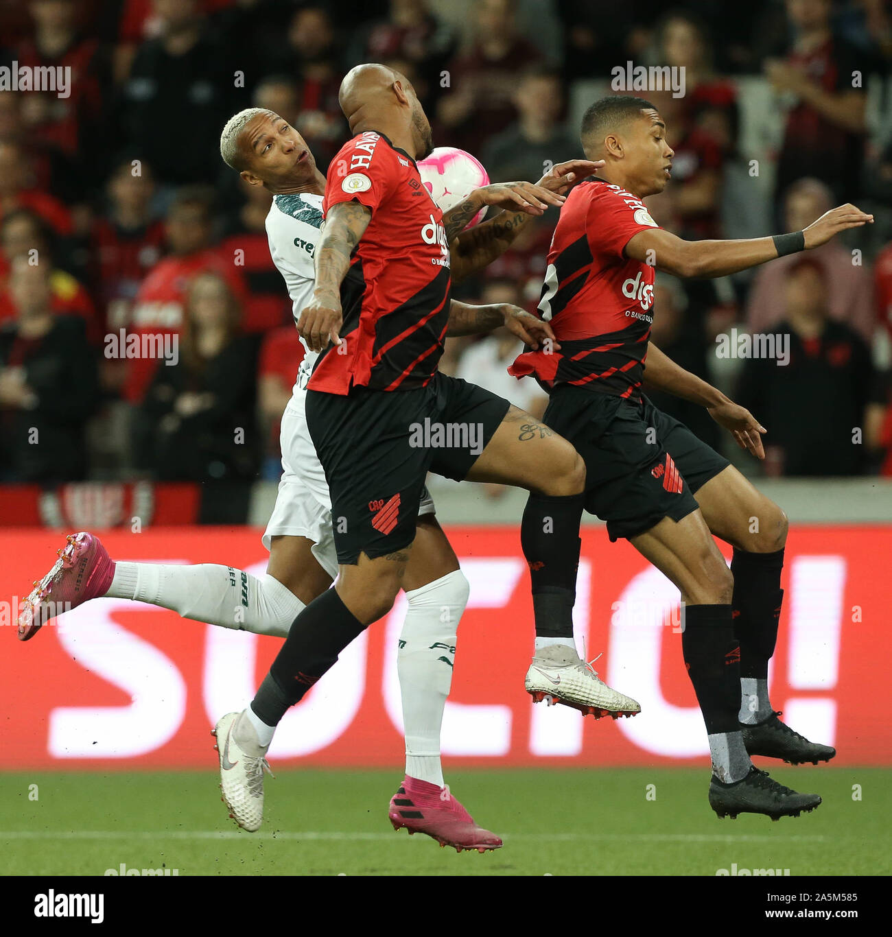 Curitiba, Brasilien. 20 Okt, 2019. siebte Runde der Serie ampionship in der baixada Ara-Arena. Credit: Cesar Greco/FotoArena/Alamy leben Nachrichten Stockfoto