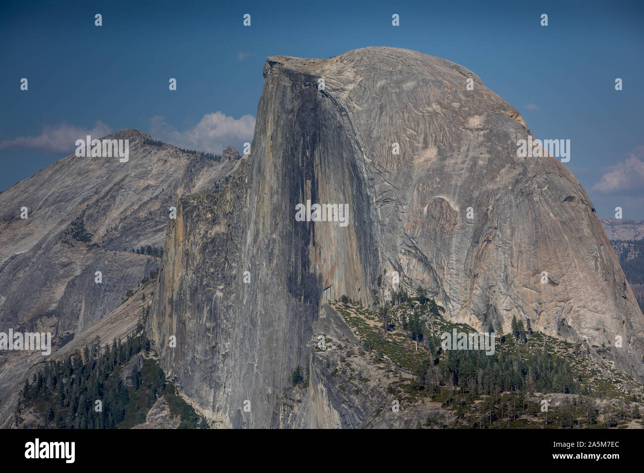 Half Dome im Yosemite-Nationalpark Stockfoto