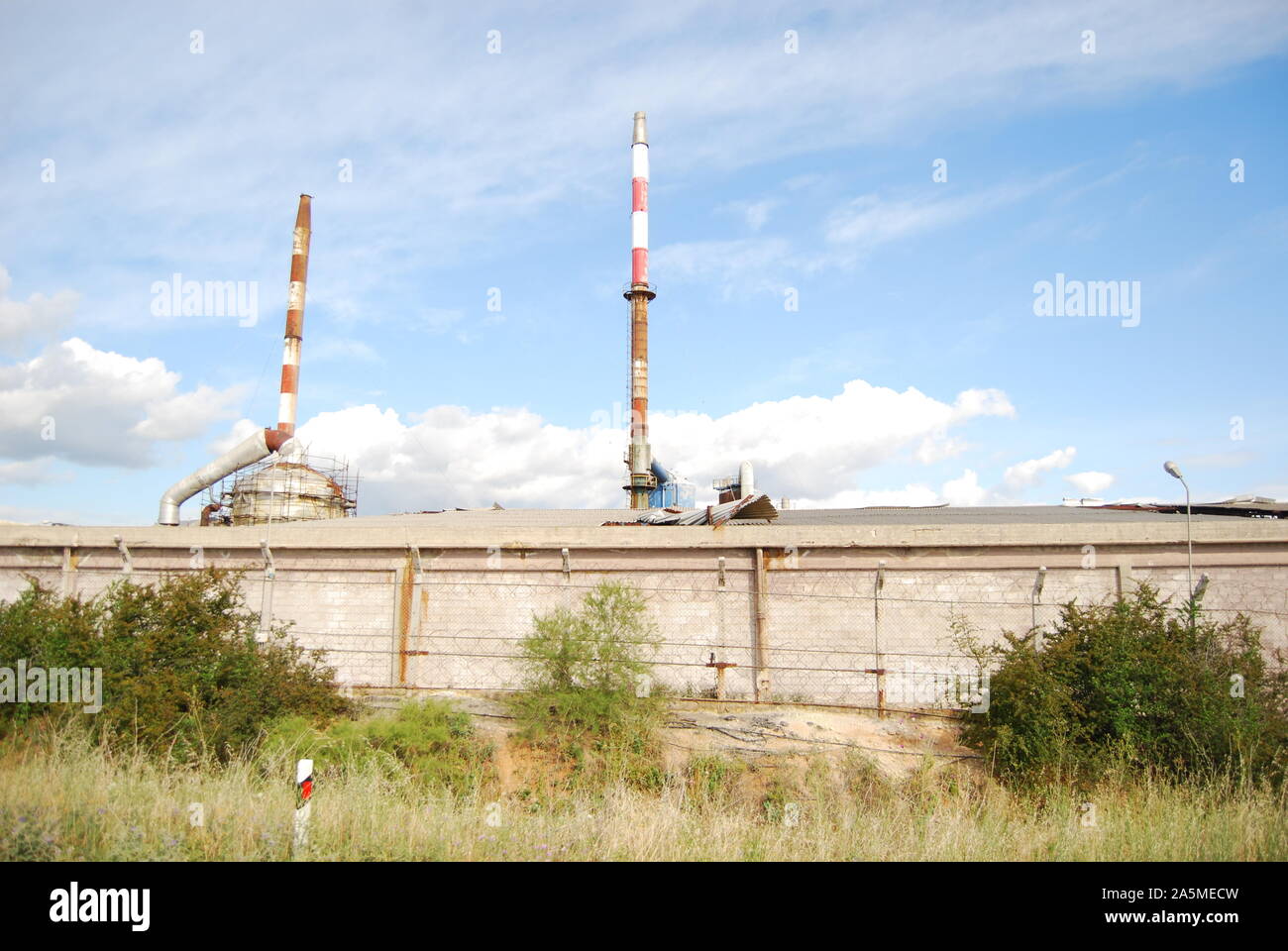 Industrial Zone, Thessaloniki, Griechenland Stockfoto