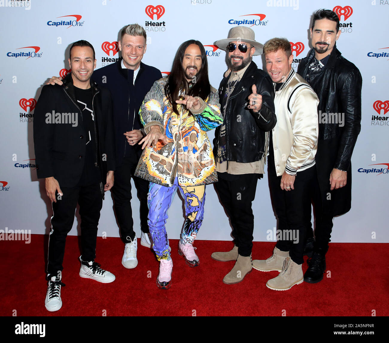 IHeartradio Music Festival Las Vegas bei der T-Mobile Arena bietet: Backstreet Boys, Steve Aoki Wo: Las Vegas, Nevada, United States Wenn: 21 Sep 2019 Credit: Judy Eddy/WENN.com Stockfoto